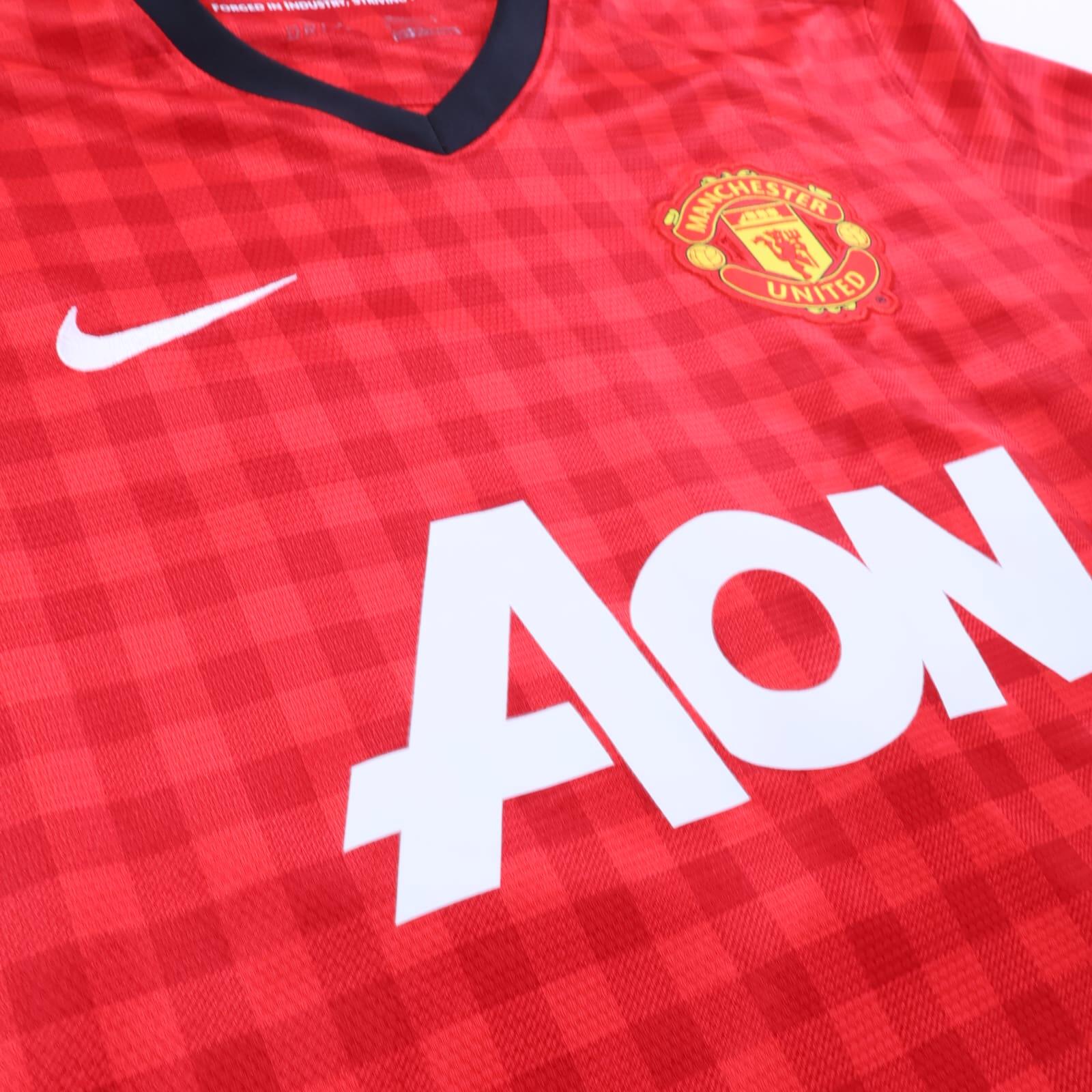 Manchester United V. Persie #20 2012/13 Home Shirt - M
