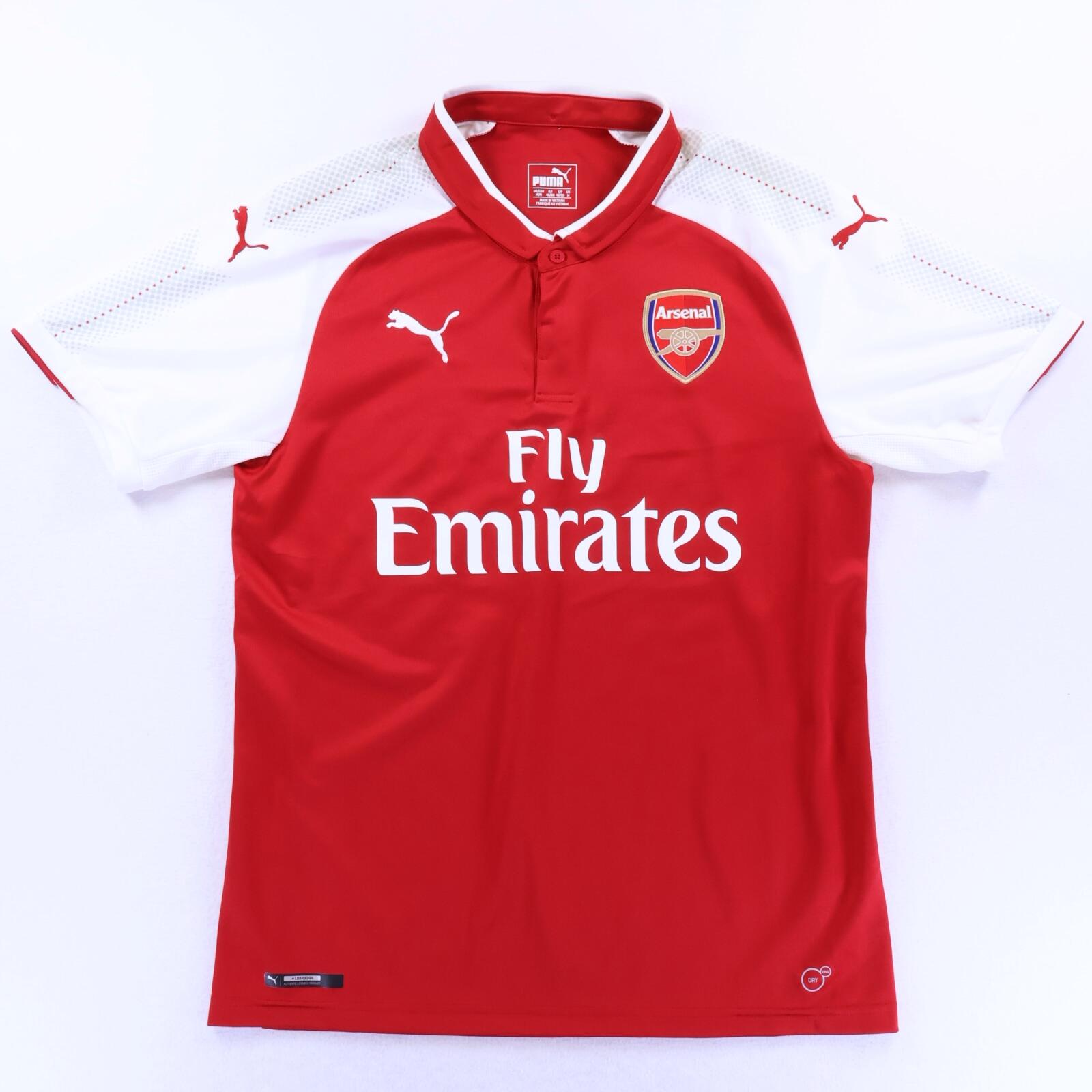 Arsenal 2017/18 Home Shirt - M- FRONT