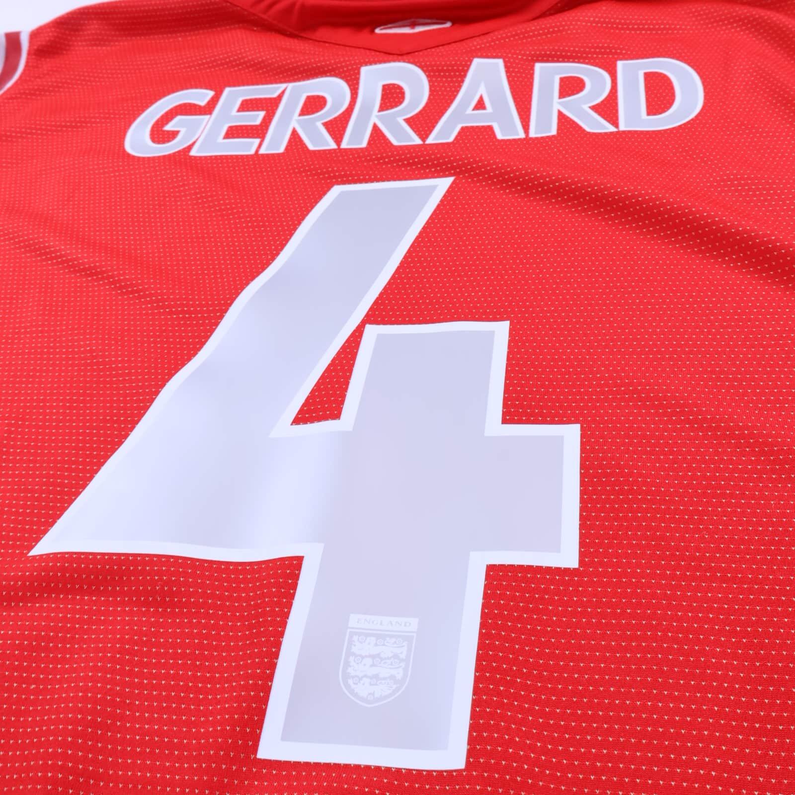 England Gerrard #4 2004/06 Away Shirt - XL- TAGS