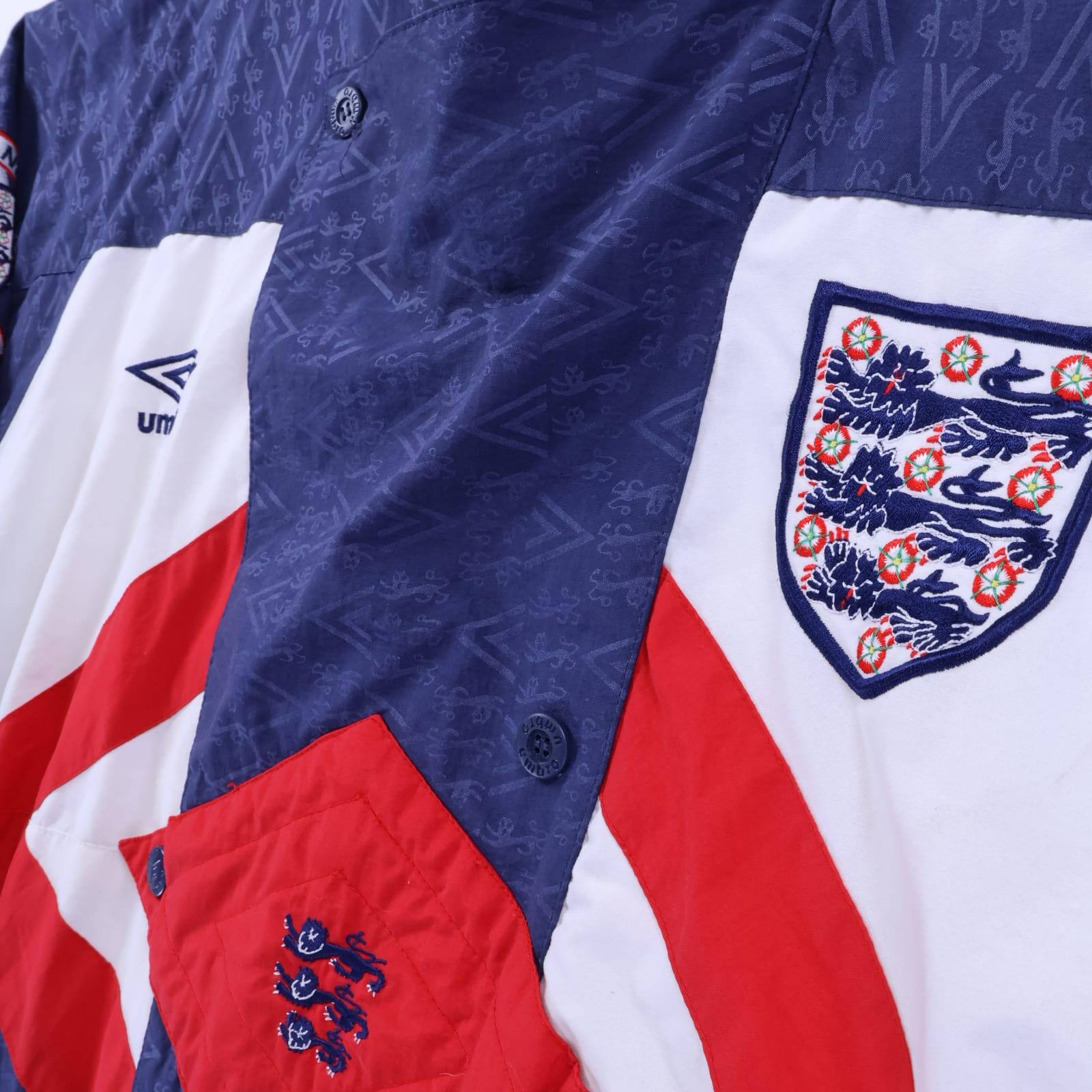 England 1990/92 Track Jacket - L