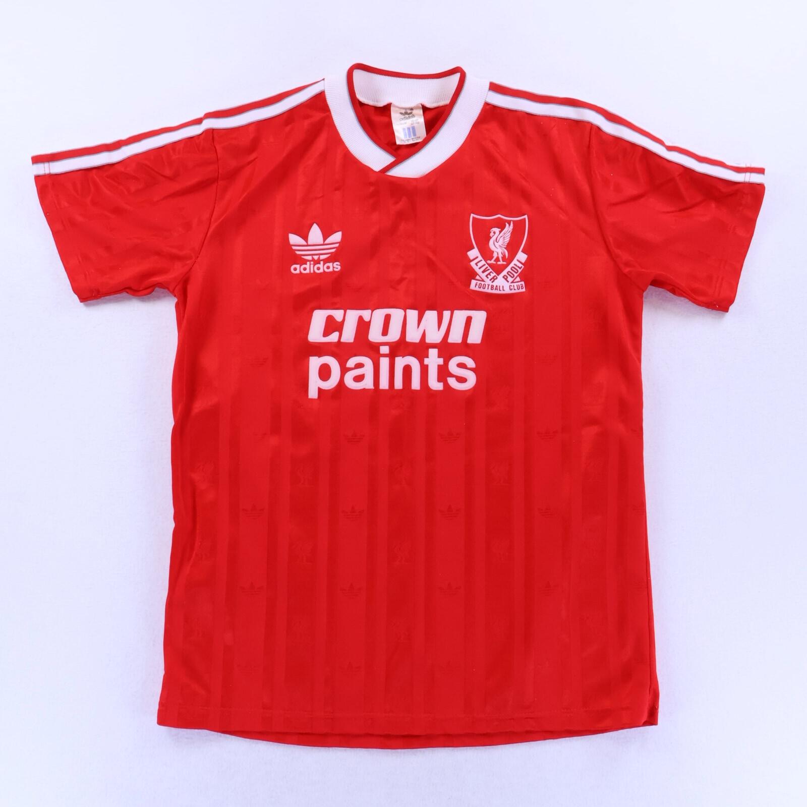 Liverpool F.C 1987/88 Home Shirt - M- FRONT