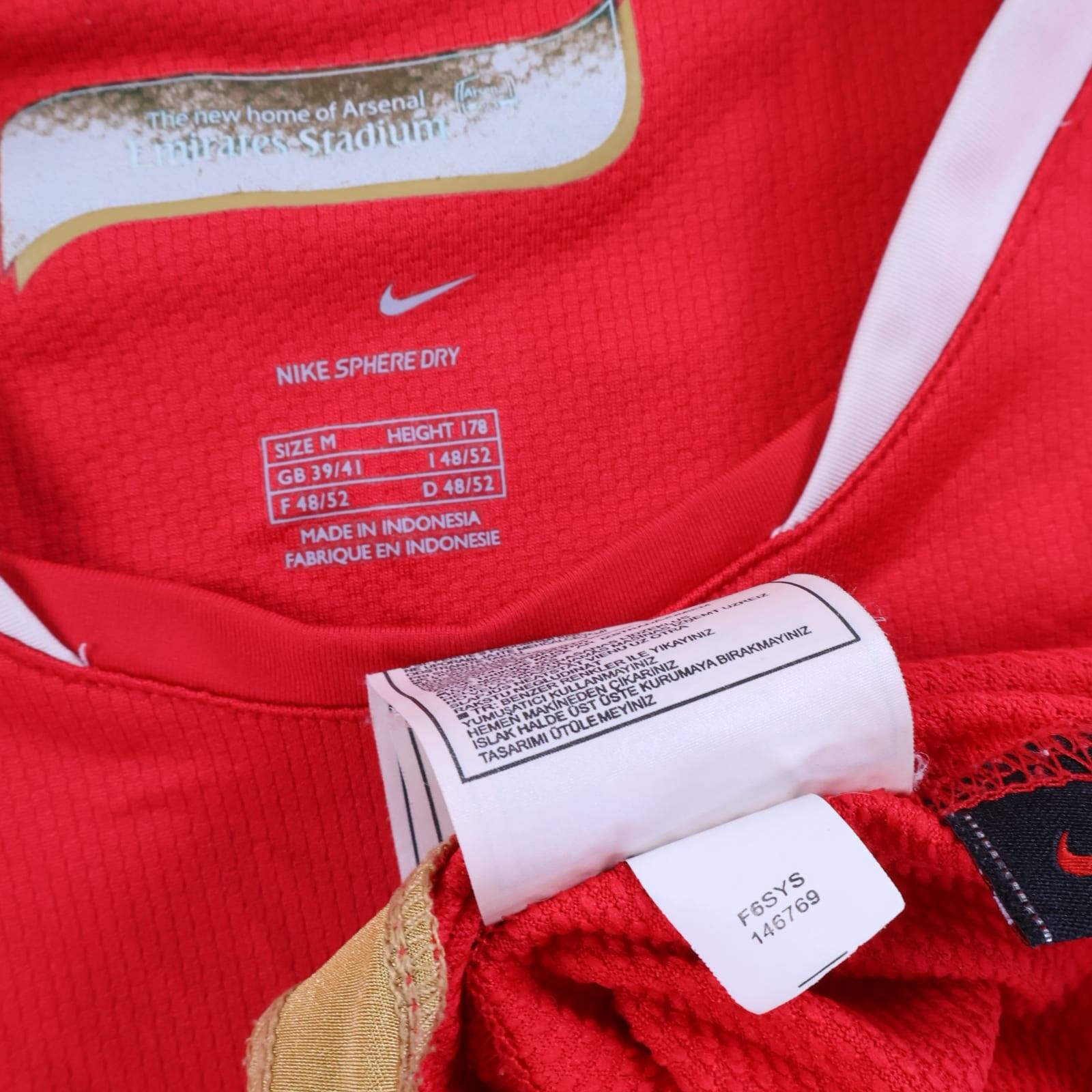 Arsenal Henry #14 2006/08 Home Shirt - M
