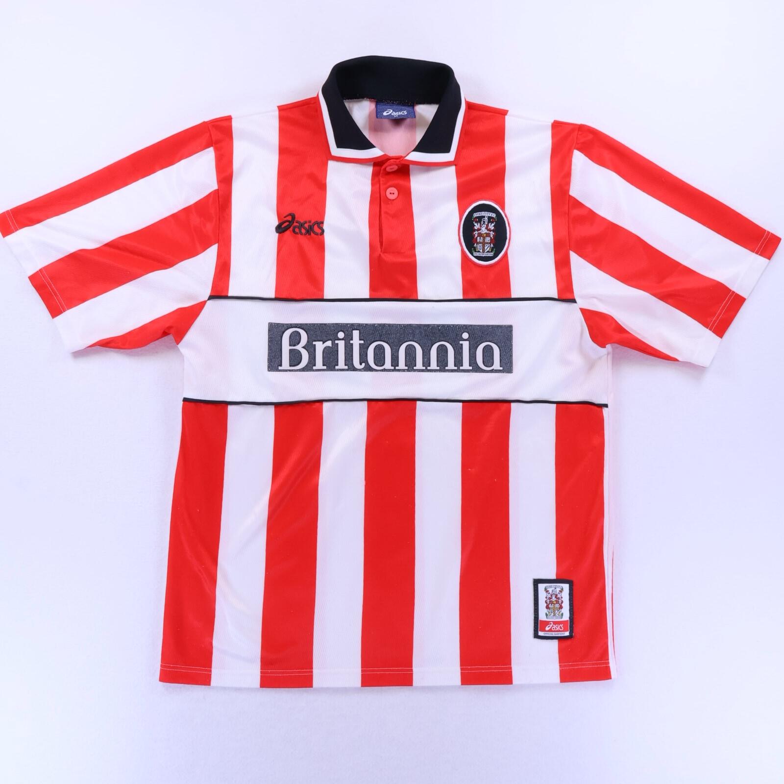 Stoke City F.C 1999/01 Home Shirt - M- FRONT