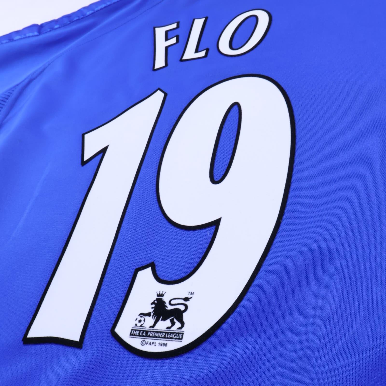 Chelsea Flo #19 1999/01 Home Shirt - L- TAGS