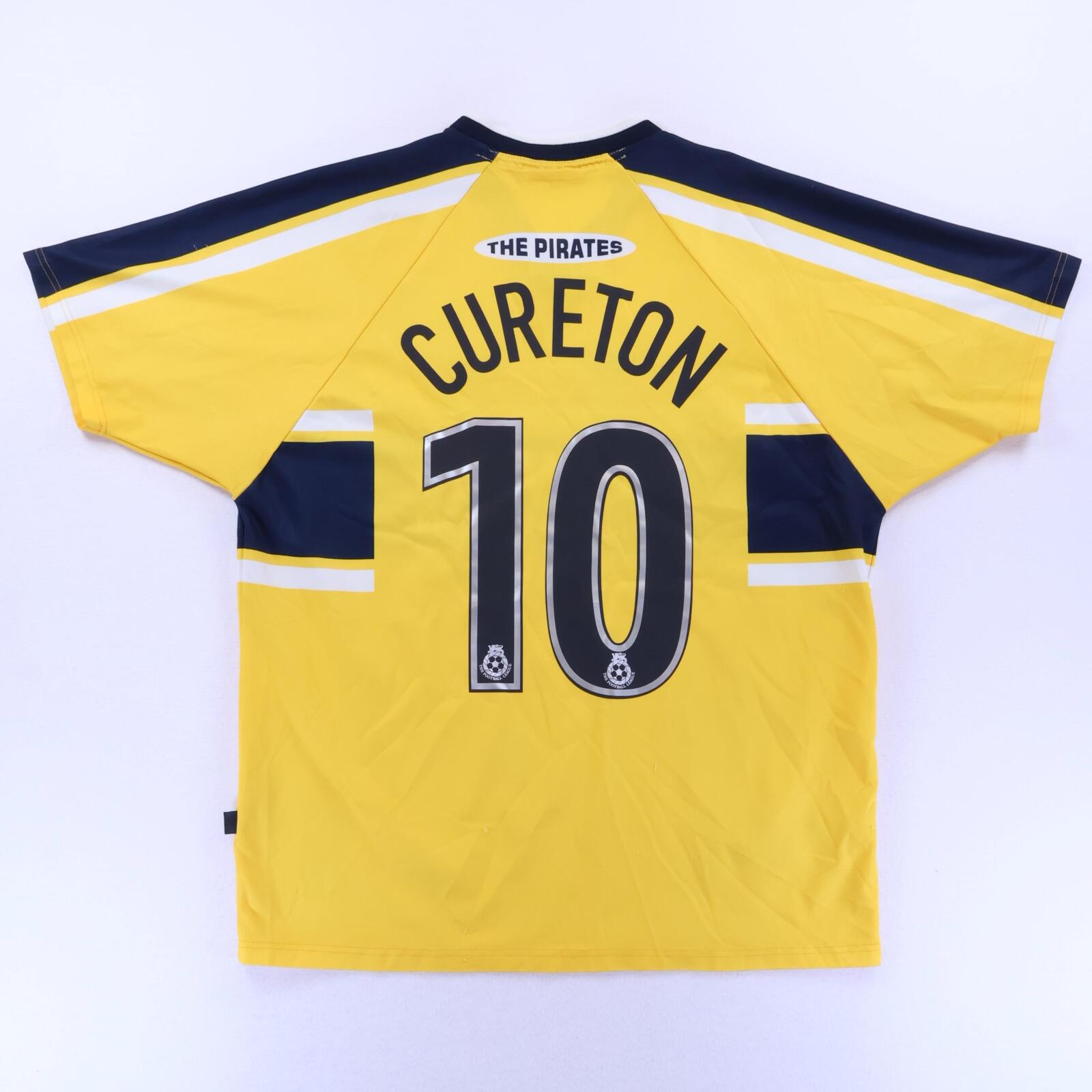 Bristol Rovers Cureton #10 1999/00 Away Shirt - L- FRONT