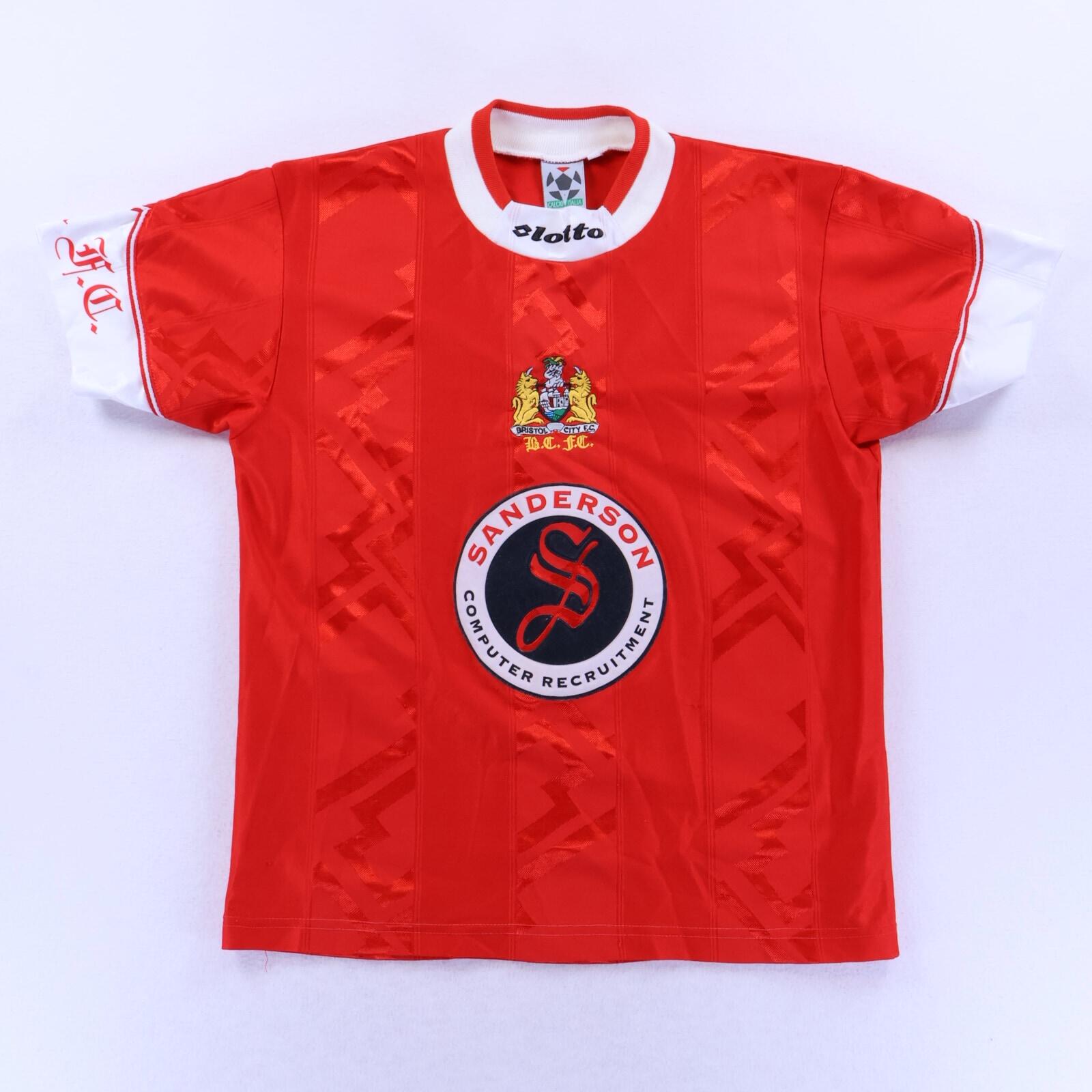 Bristol City F.C 1997/98 Kids Shirt - XXL- FRONT