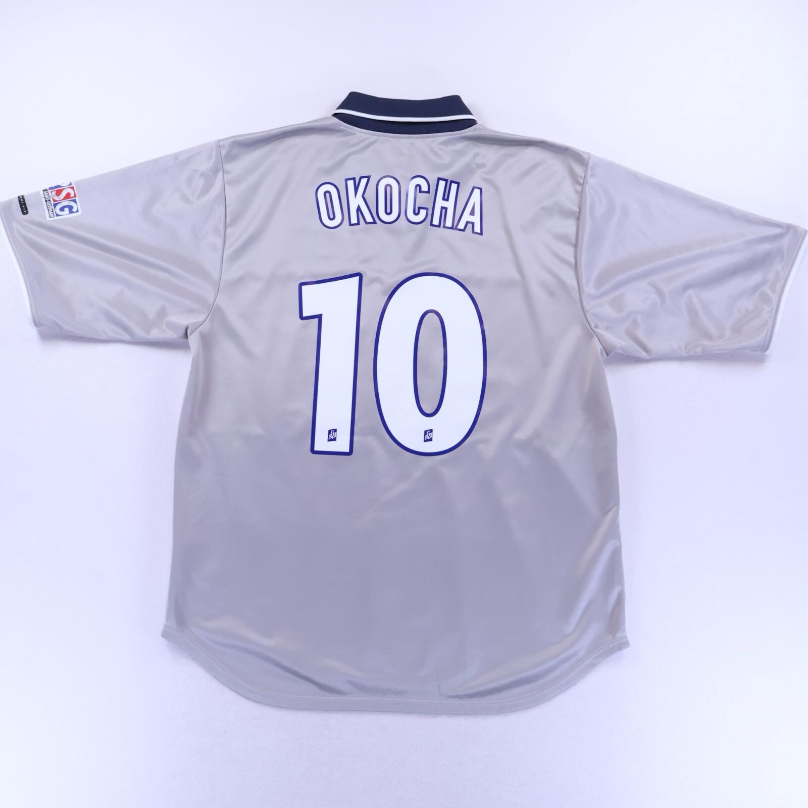 Paris Saint-Germain F.C Okocha #10 1991/01 Away Shirt - L- FRONT