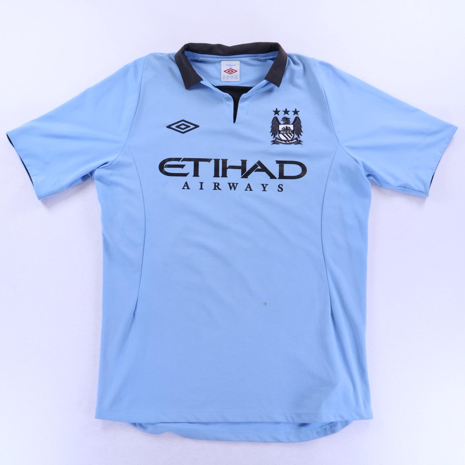 Manchester City Tevez #32 2012/13 Home Shirt - L- BACK