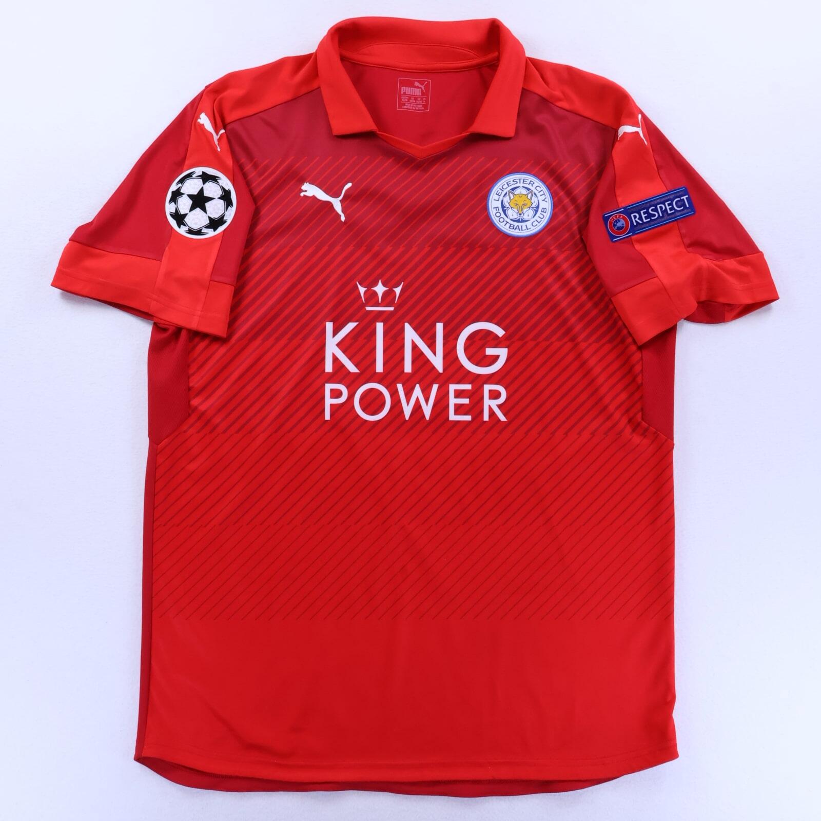 Leicester City Vardy #9 2016/17 Away Shirt - XL- BACK