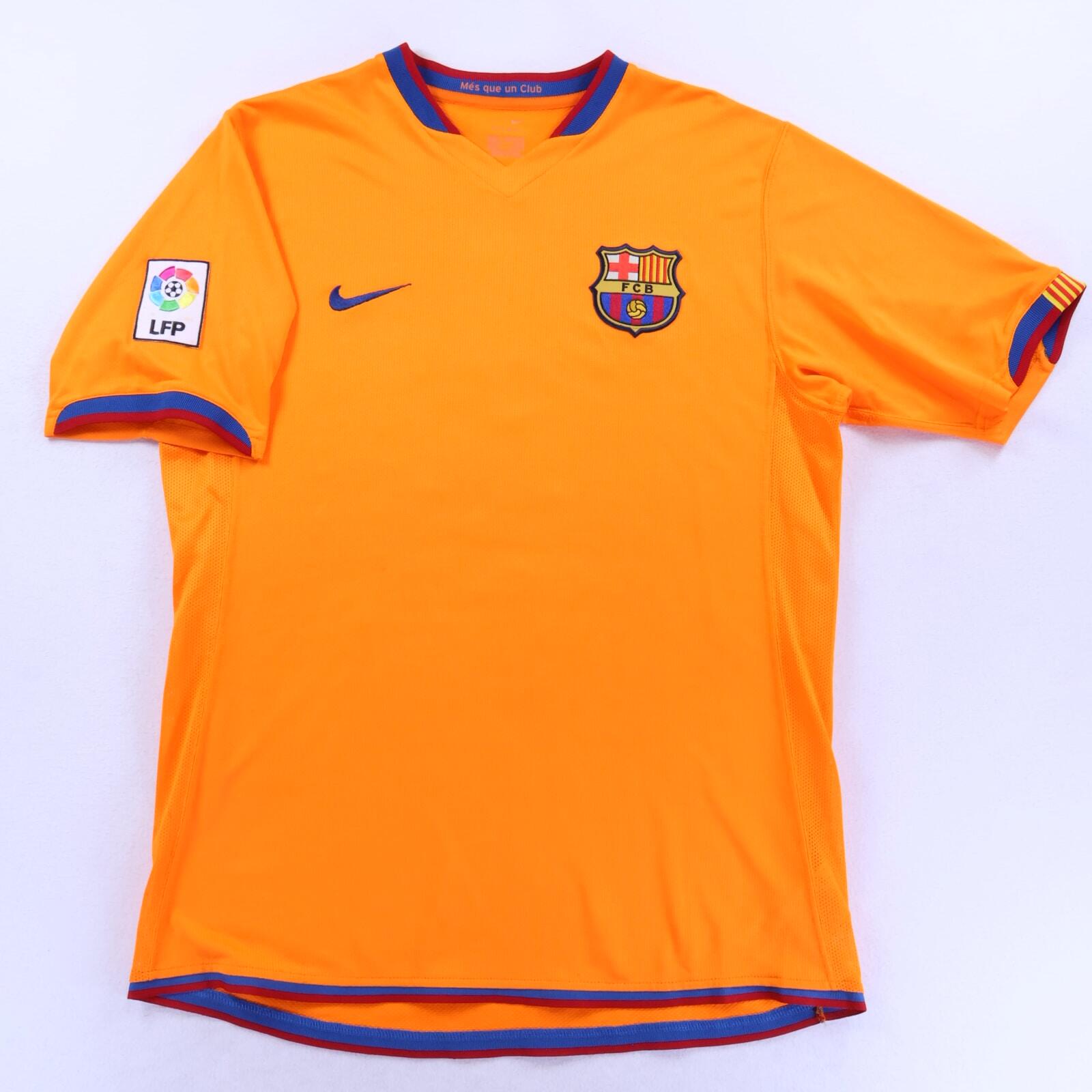 Barcelona Deco #20 2006/08 Away Shirt - M- BACK