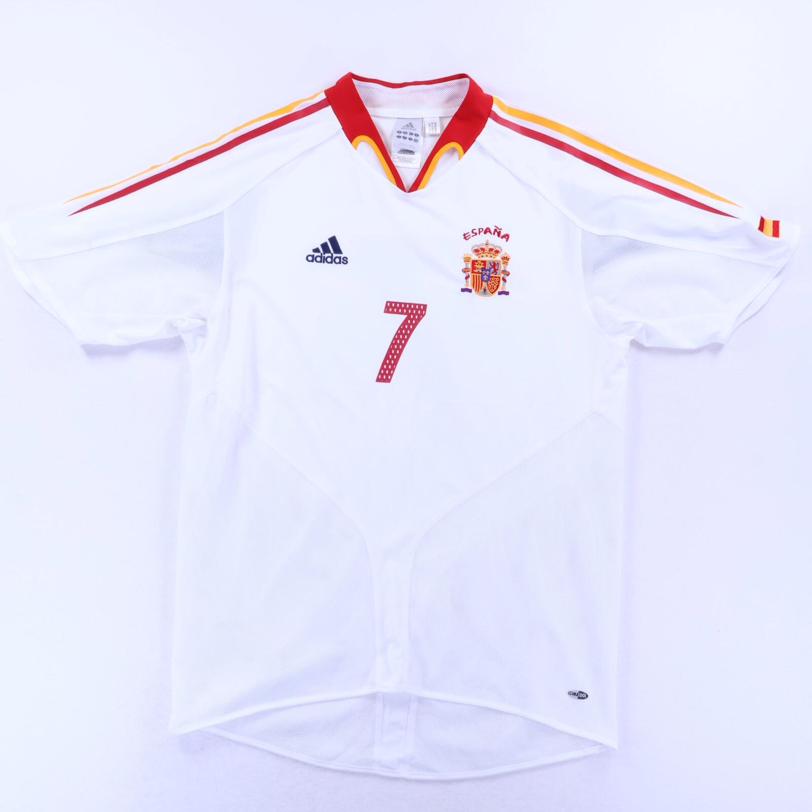 Spain Raul #7 2004/06 Away Shirt - M