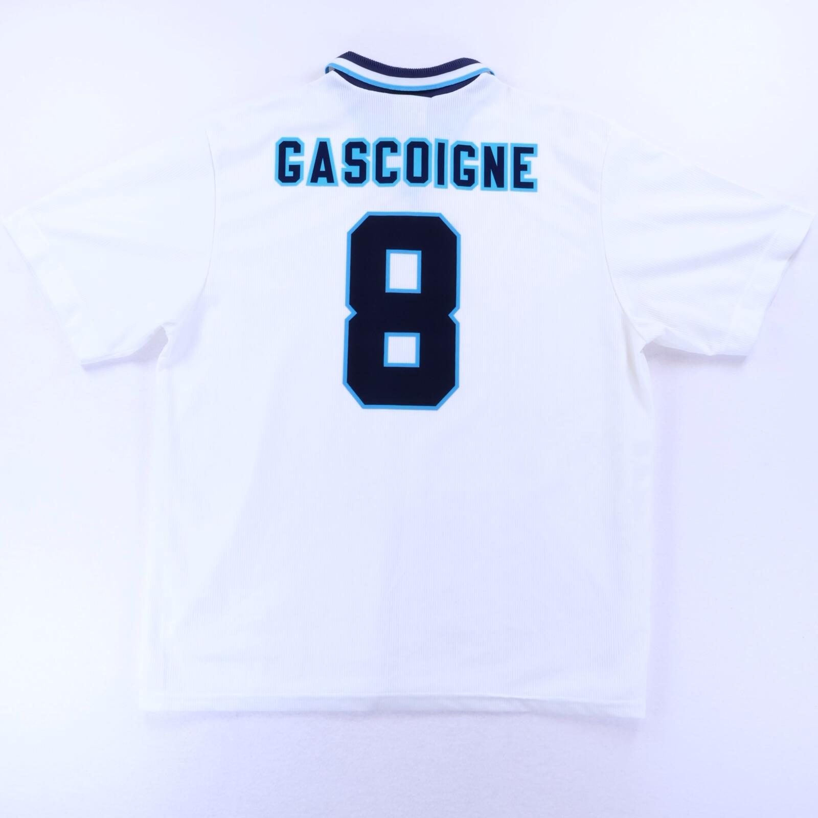 England Gascoigne #8 1955/97 Home Shirt - 2XL