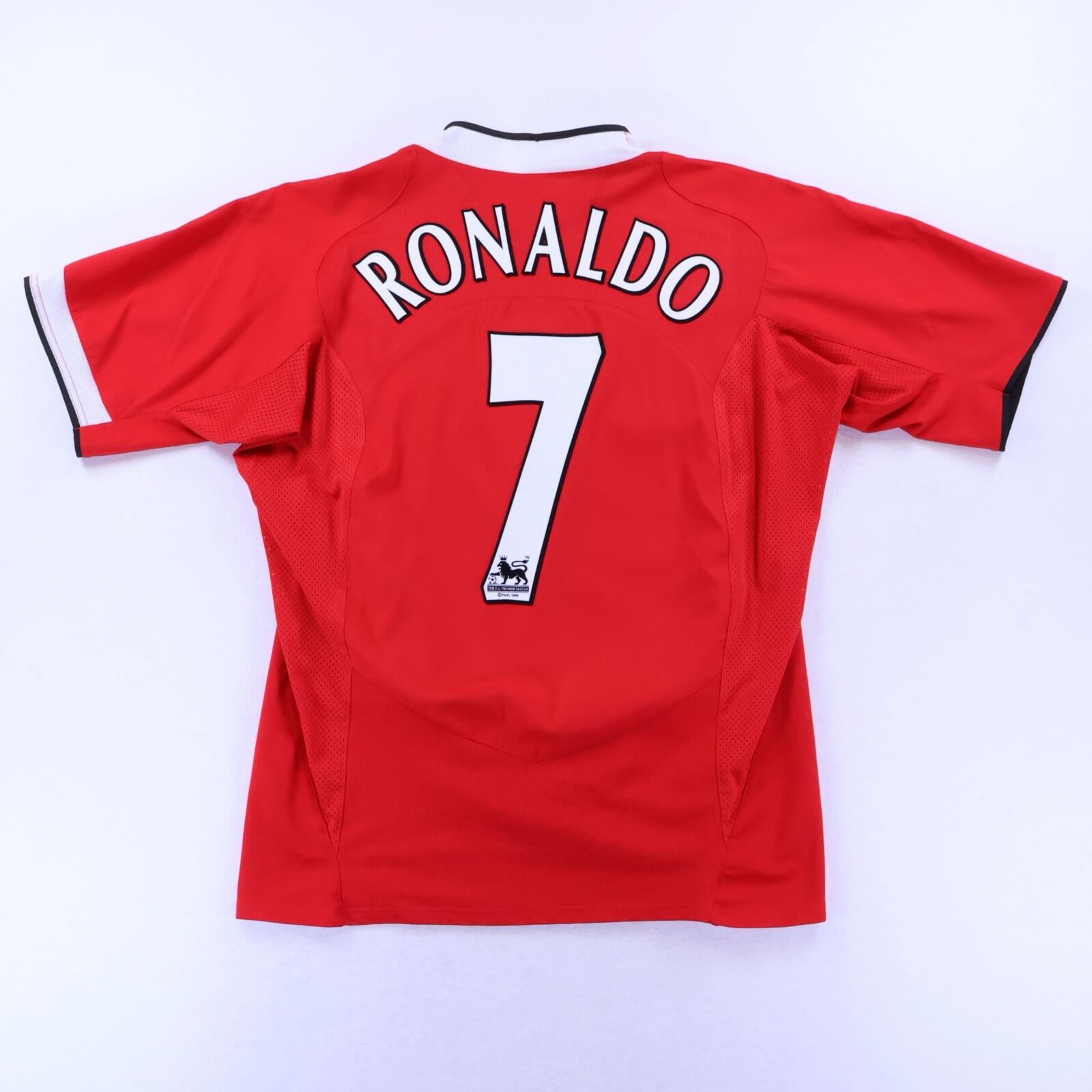 Manchester United Ronaldo #7 2004/06 Home Shirt - L