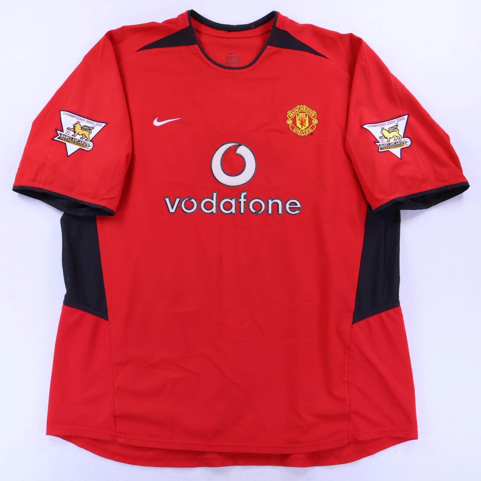 Manchester United Ronaldo #7 2002/04 Home Shirt - 2XL