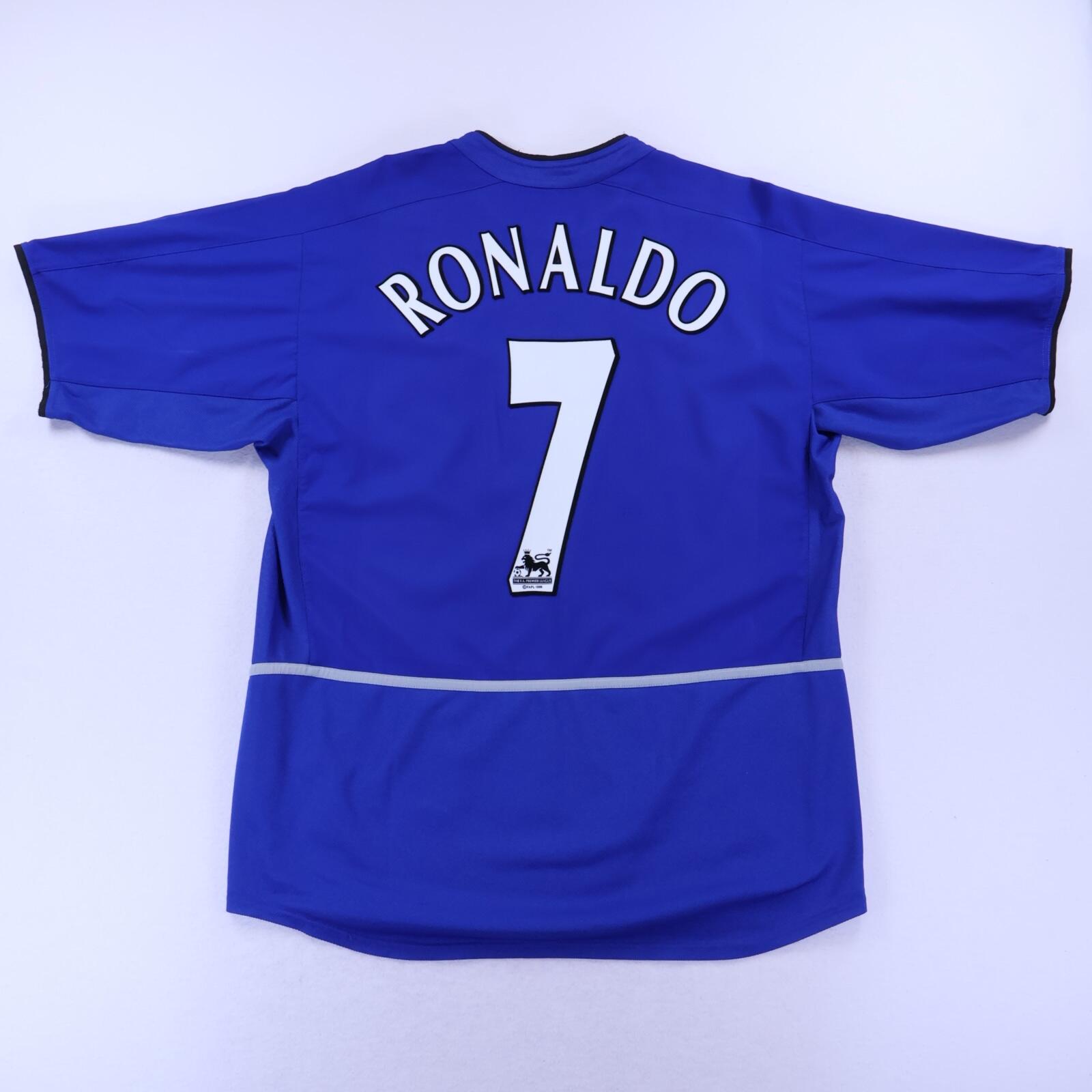 Manchester United Ronaldo #7 2002/03 Third Shirt - L