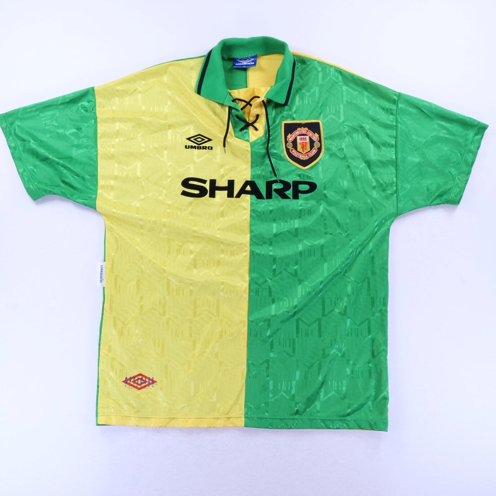 Manchester United Cantona #7 1992/94 Third Shirt - XL