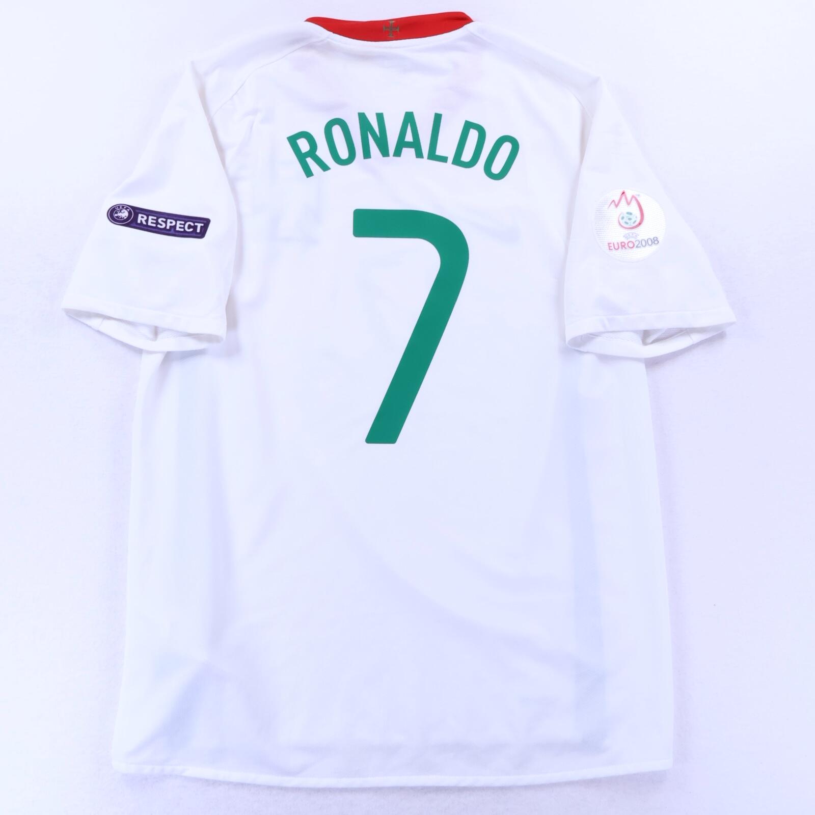 Portugal Ronaldo #7 2008/10 Away Shirt - M