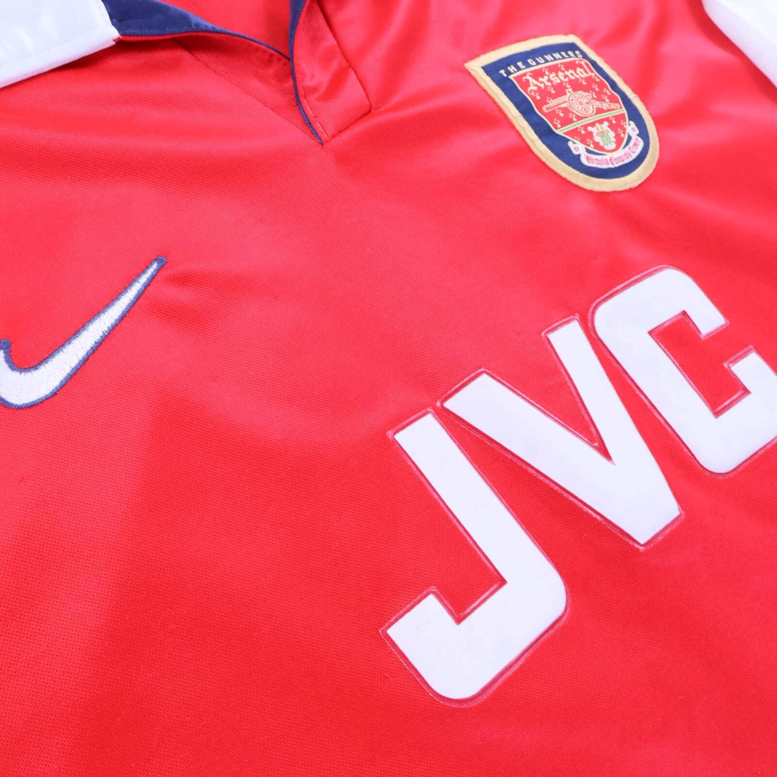 Arsenal Bergkamp #10 1996/98 Home Shirt - XL