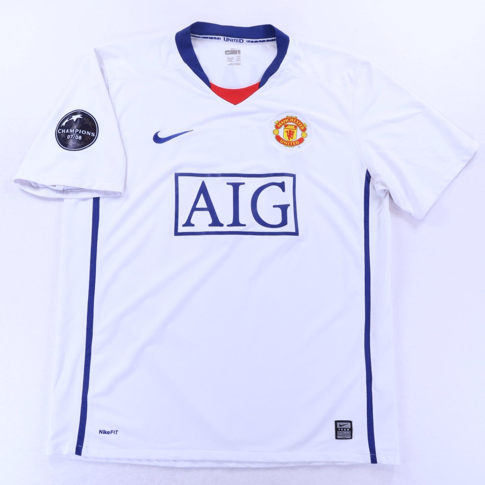 Manchester United Ronaldo #7 2008/09 Away Shirt - L