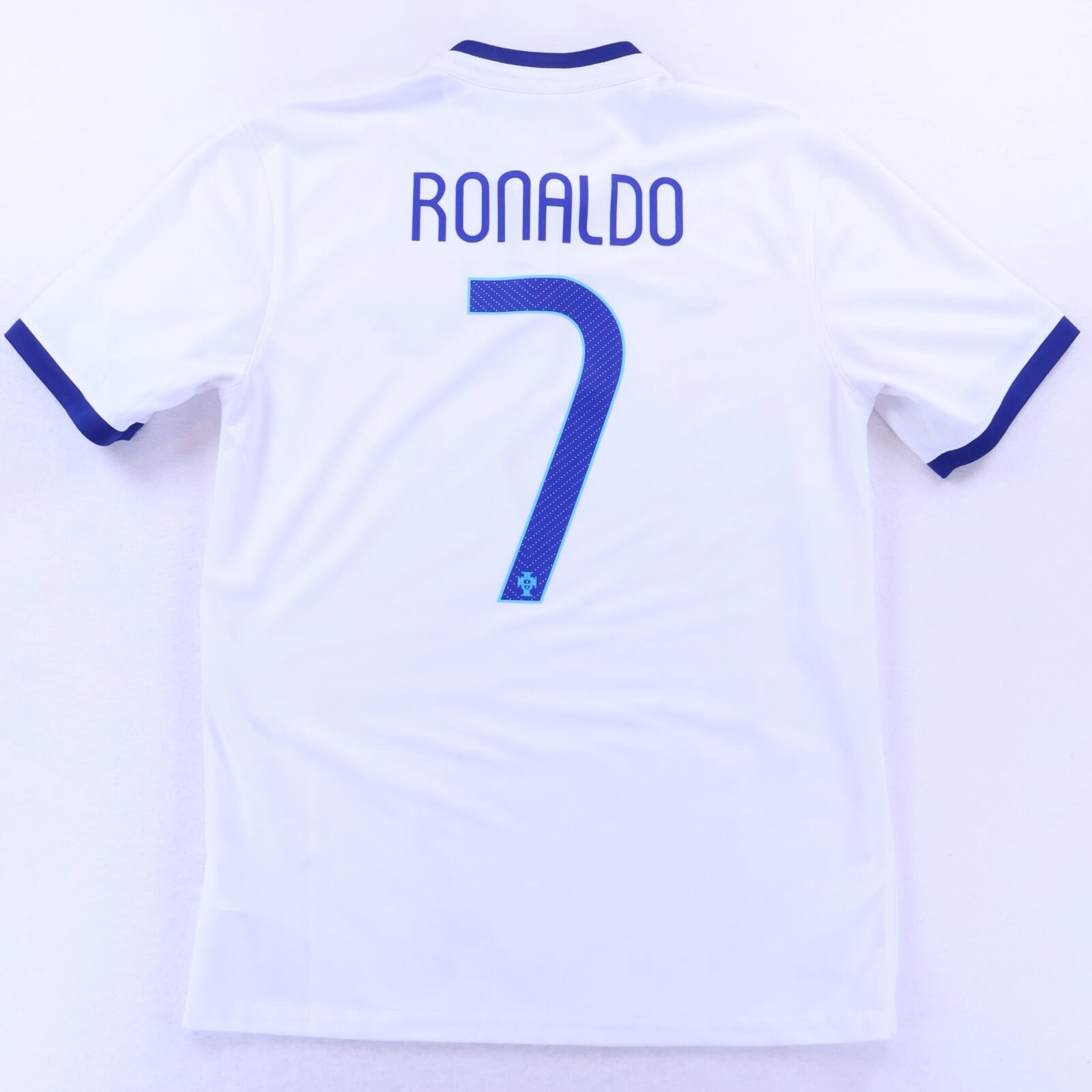 Portugal Ronaldo #7 2014/15 Away Shirt - M