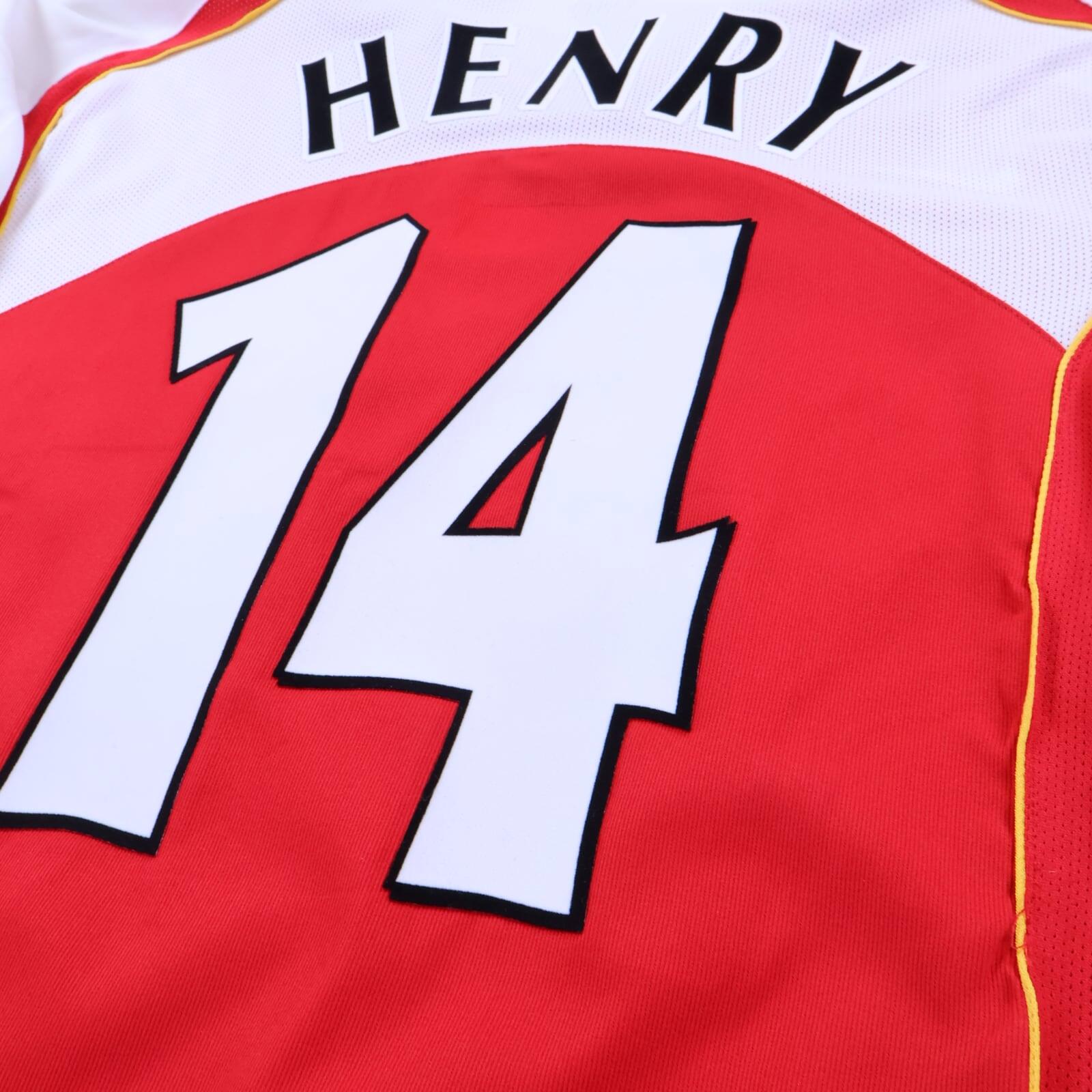 Arsenal Henry #14 2002/04 Home Shirt - 2XL