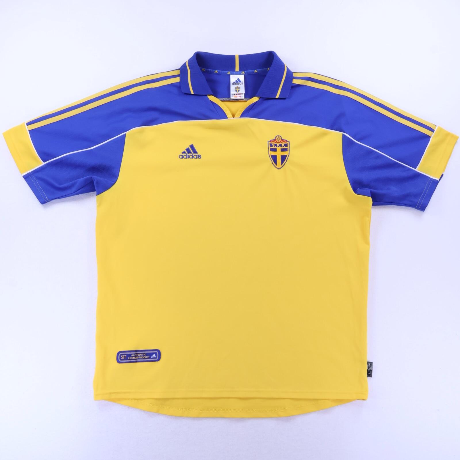 Sweden 2000/02 Home Shirt - XL
