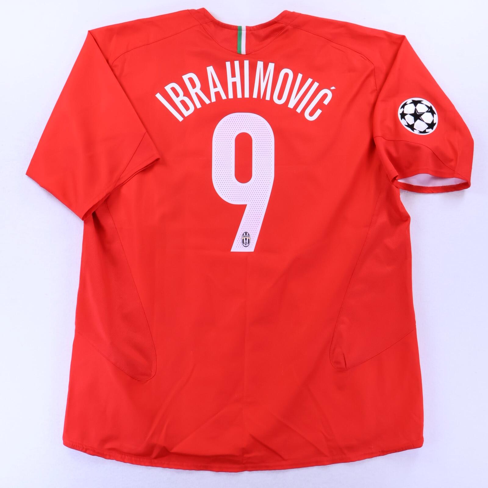 Juventus Ibrahimović #9 2005/06 Away Shirt - XL