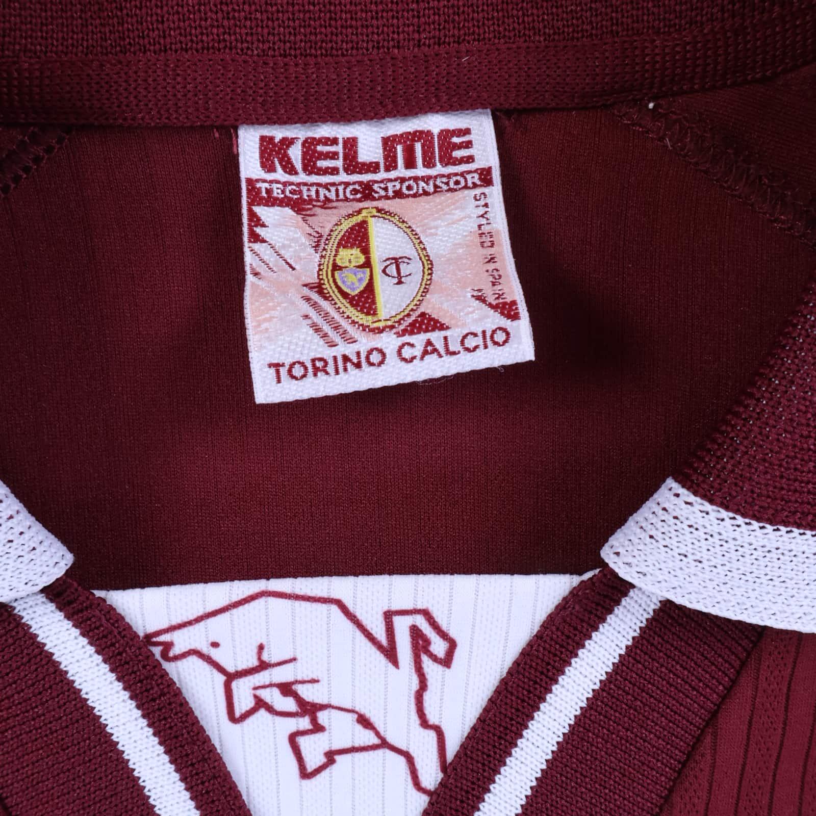 Torino F.C 1999/00 Home Shirt - Long Sleeve - XL