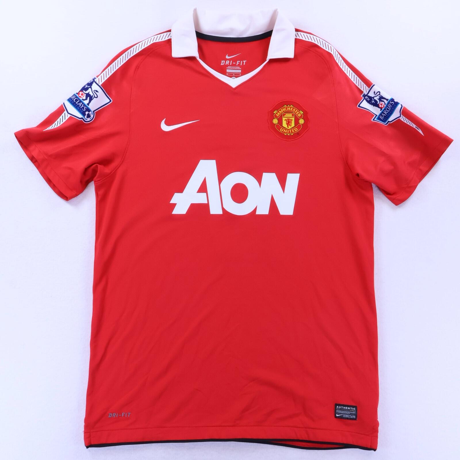 Manchester United Nani #17 2010/11 Home Shirt - M