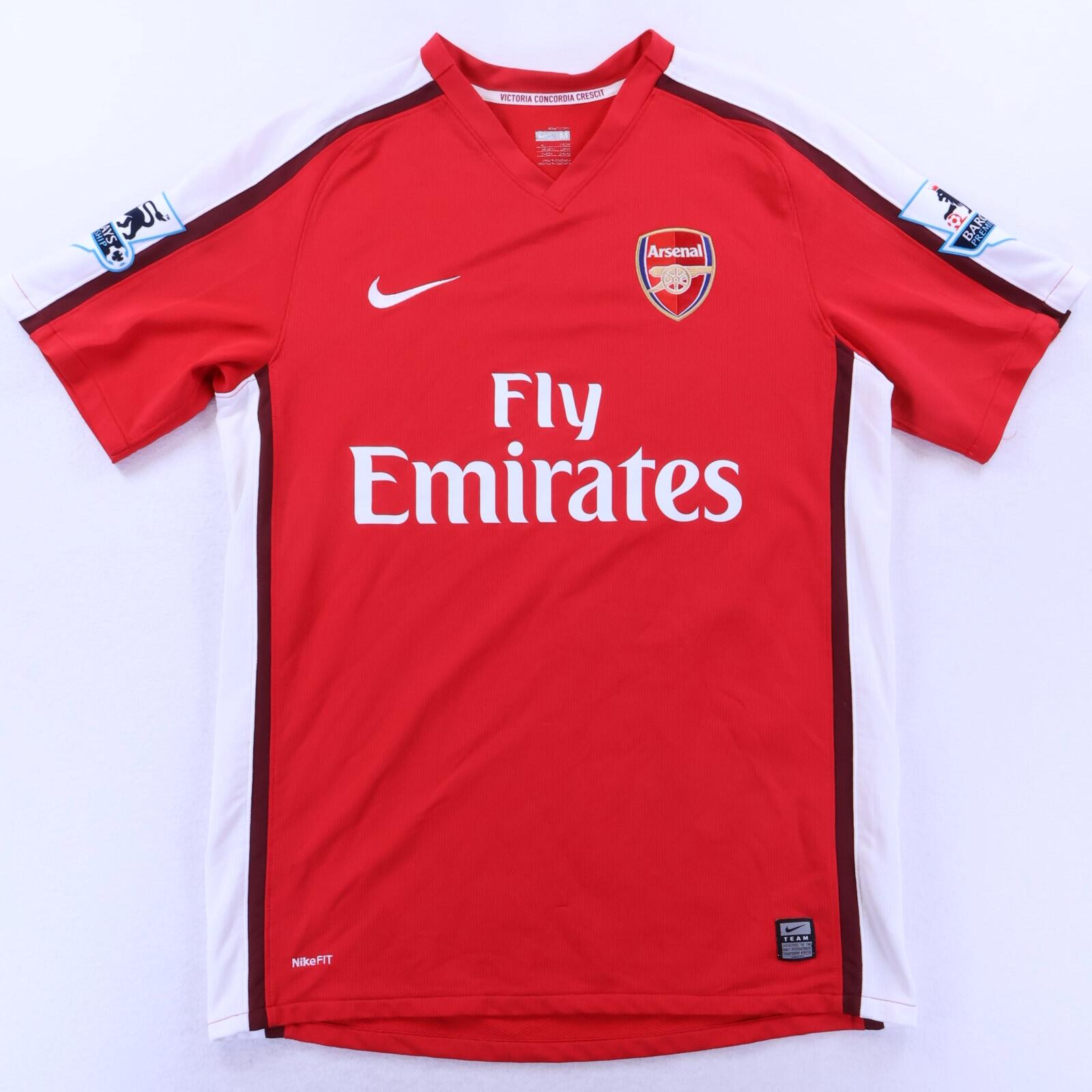 Arsenal Henry #14 2008/10 Home Shirt - M