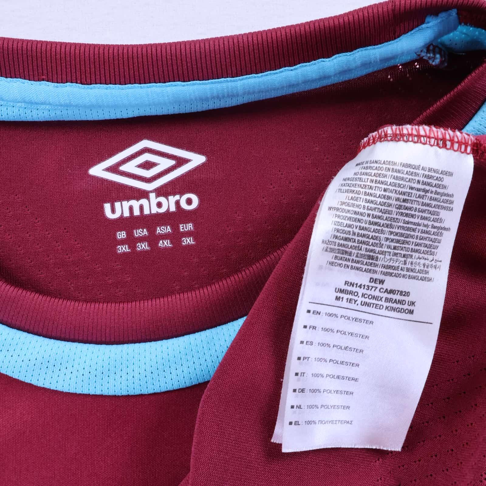 West Ham United 2015/16 Home Shirt - 3XL