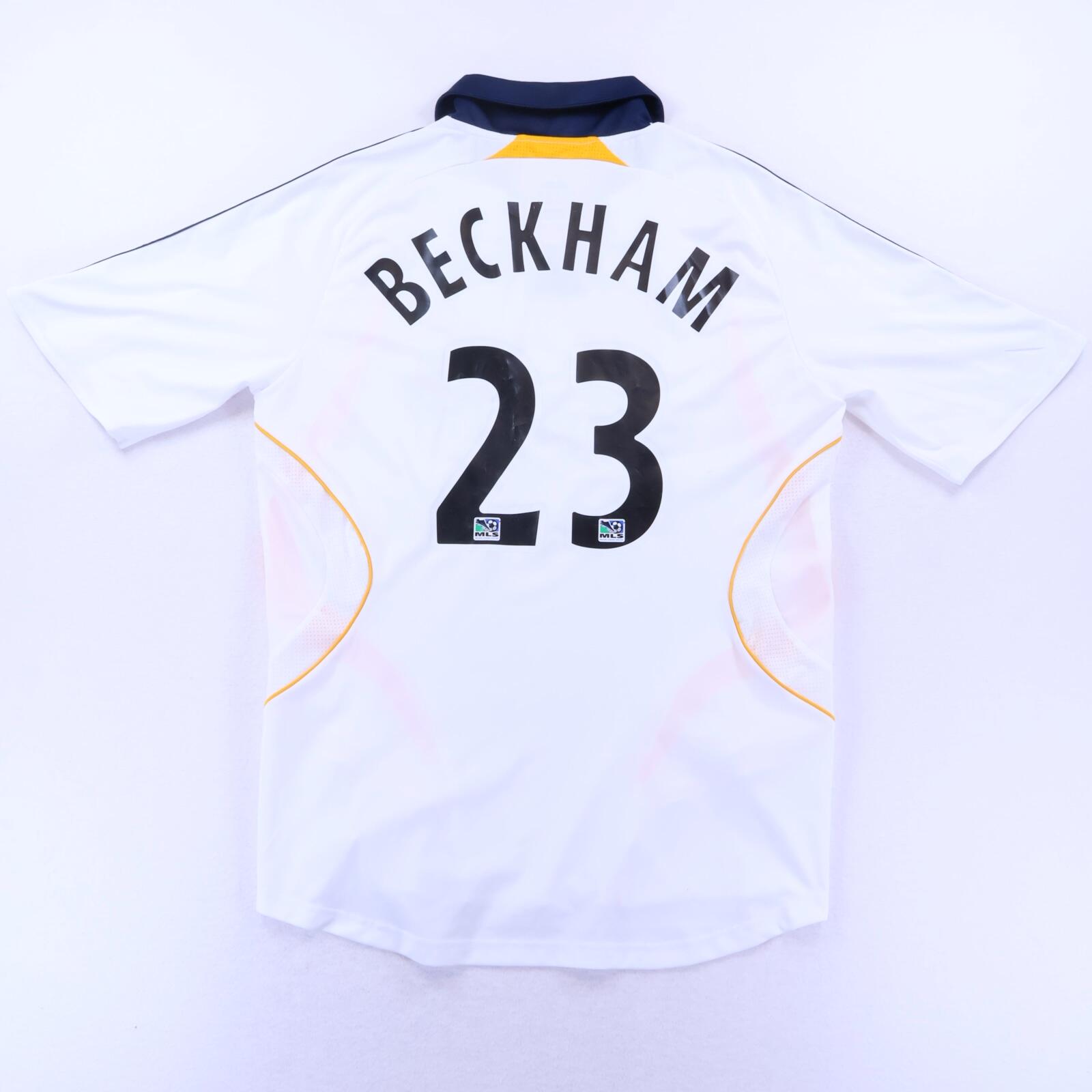 La Galaxy Beckham #23 2007/08 Home Shirt - L