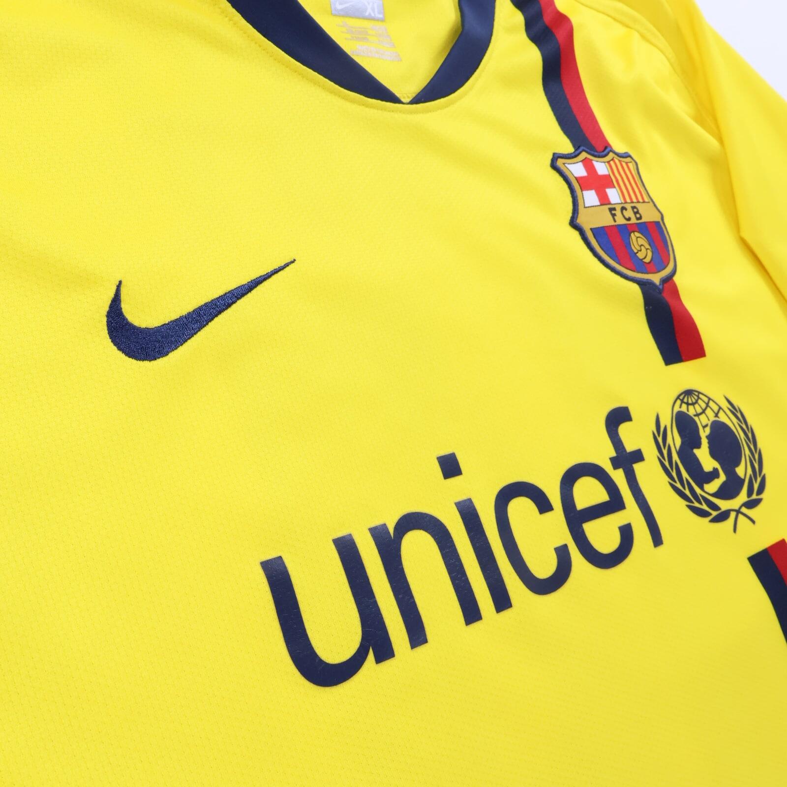 *MINT* Barcelona Henry #14 2008/10 Away Shirt - Long Sleeve - XL