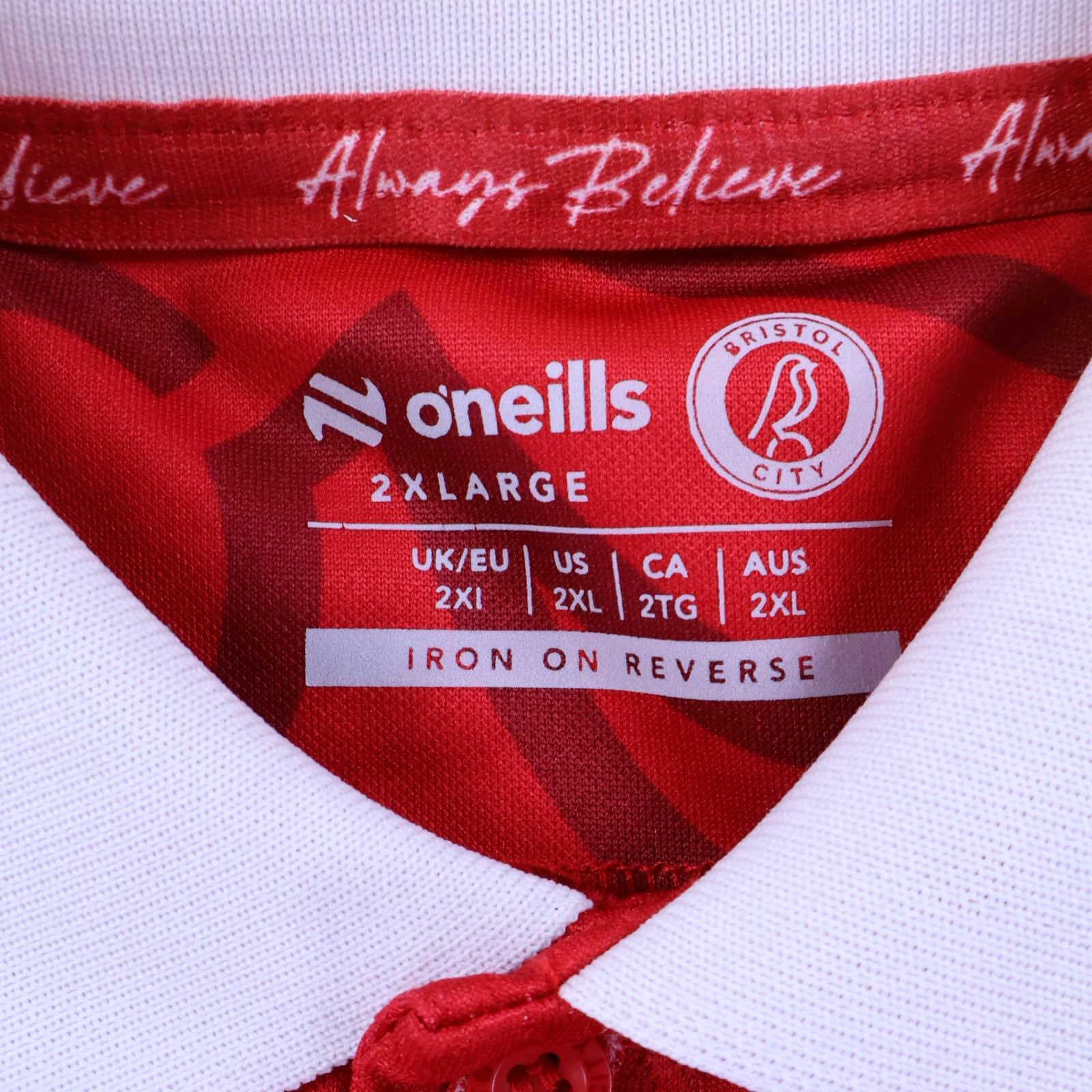 Bristol City F.C 2025/26 Home Shirt - 2XL