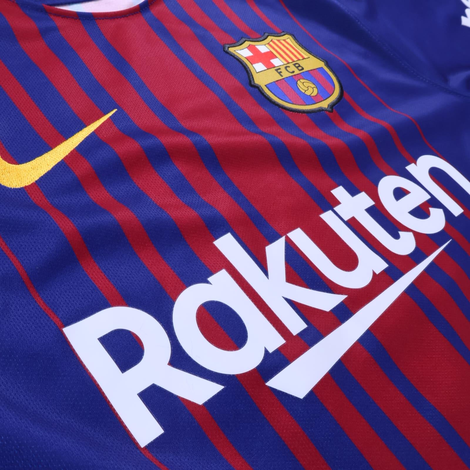 *NWT* Barcelona Suarez #9 2017/18 Home Shirt - S