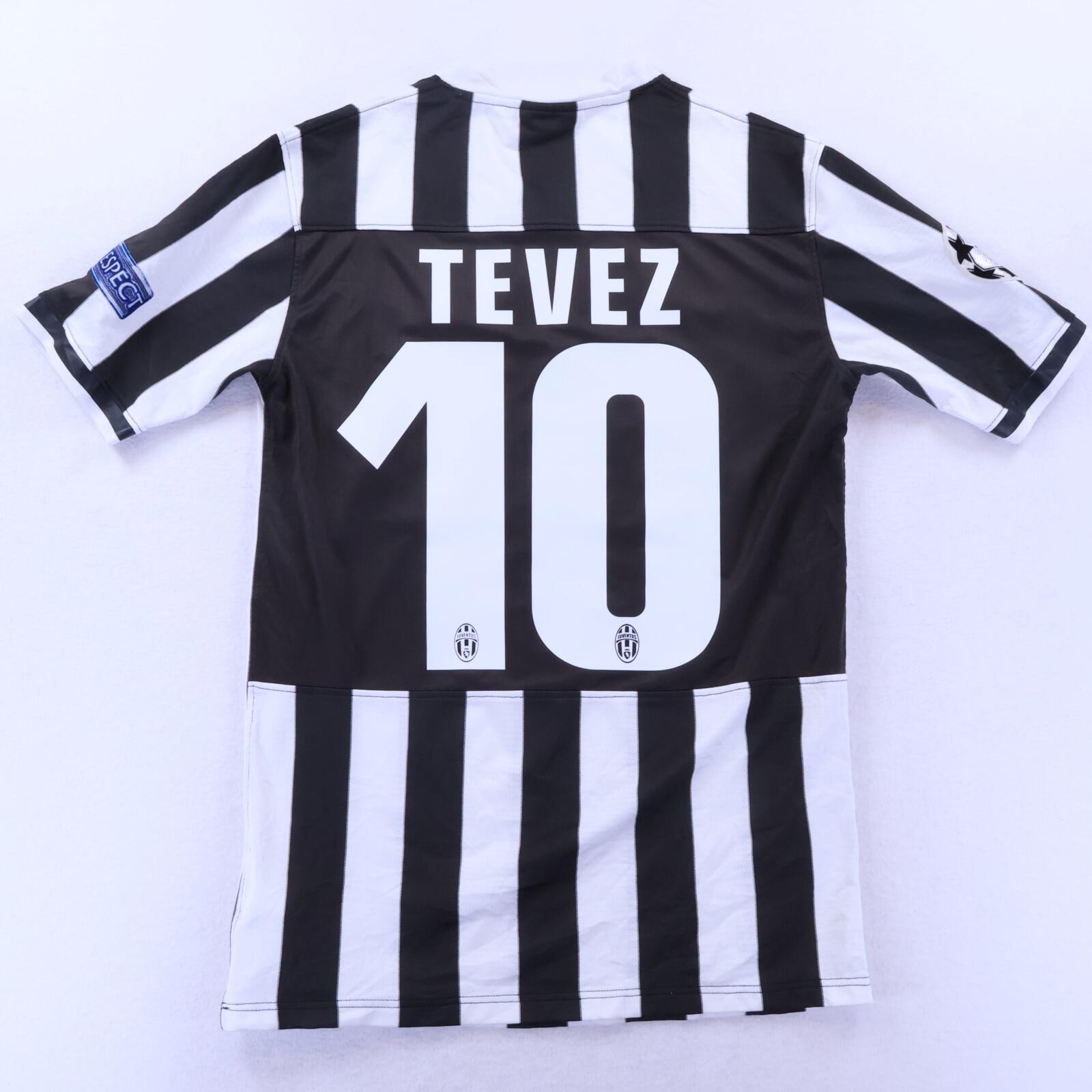 Juventus Tevez #10 2013/14 Home Shirt - S