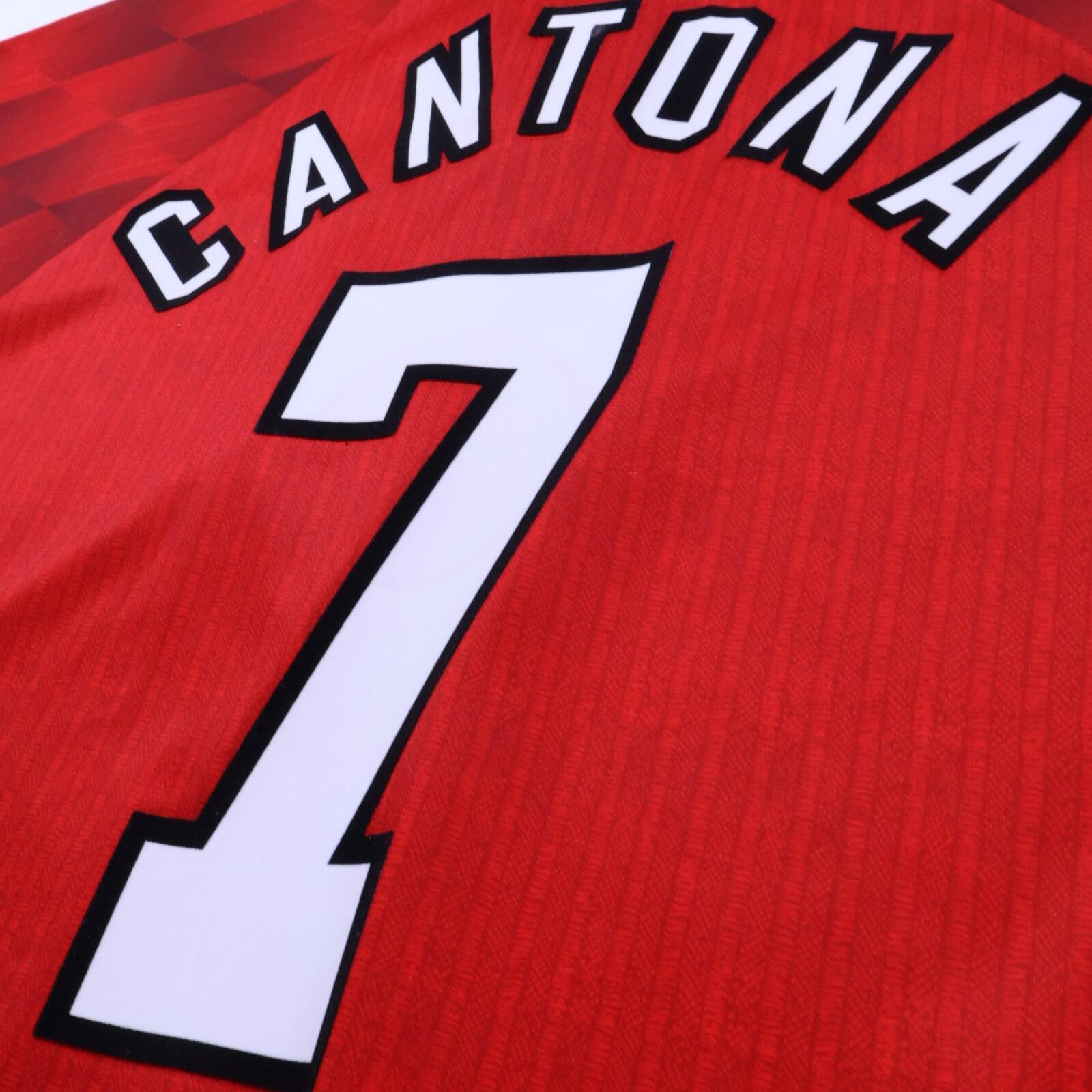 *MINT* Manchester United Cantona #7 1996/98 Home Shirt - XL