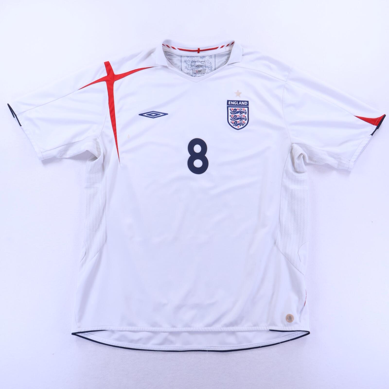 England Lampard #8 2005/07 Home Shirt - 2XL