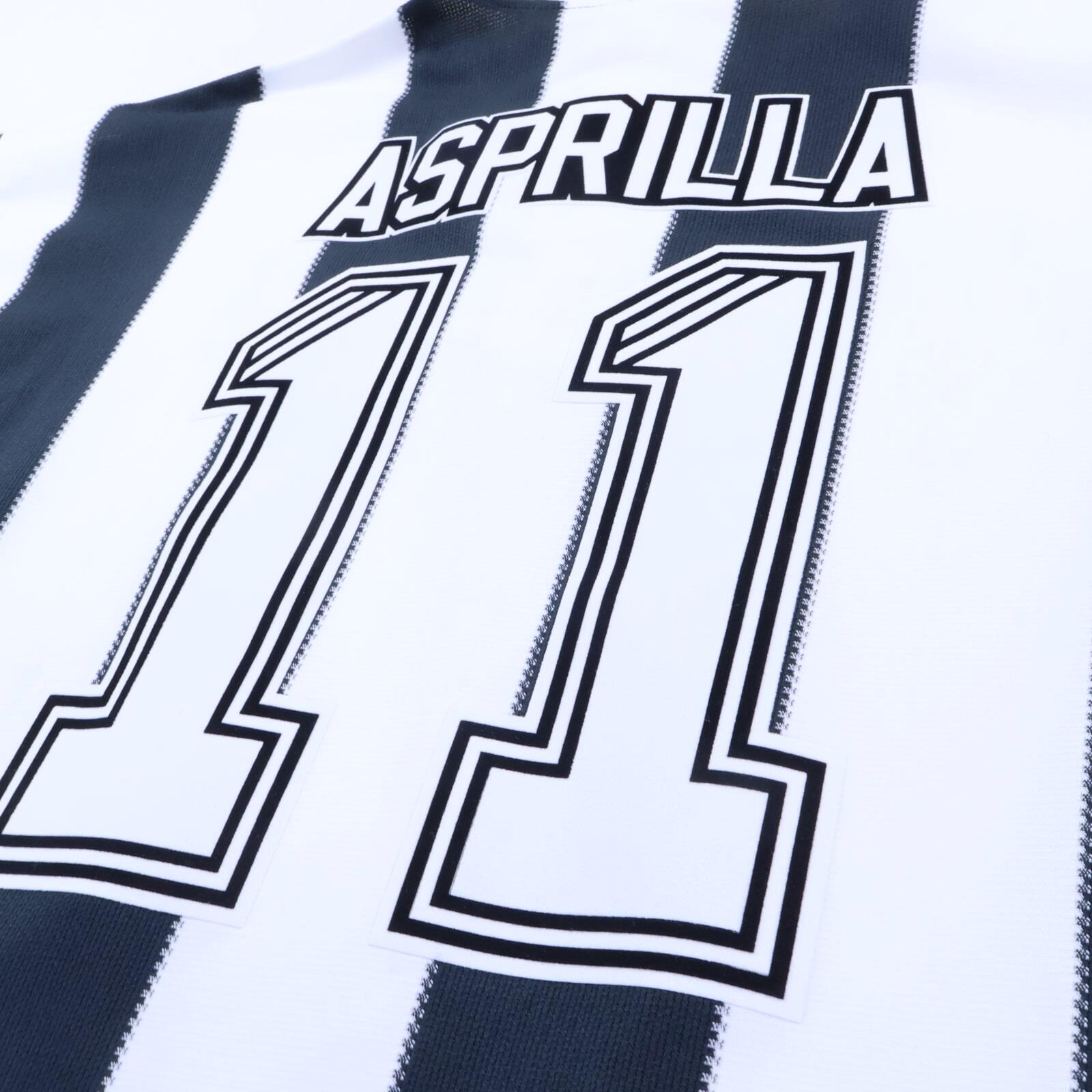 Newcastle United Asprilla #11 1995/97 Home Shirt - L