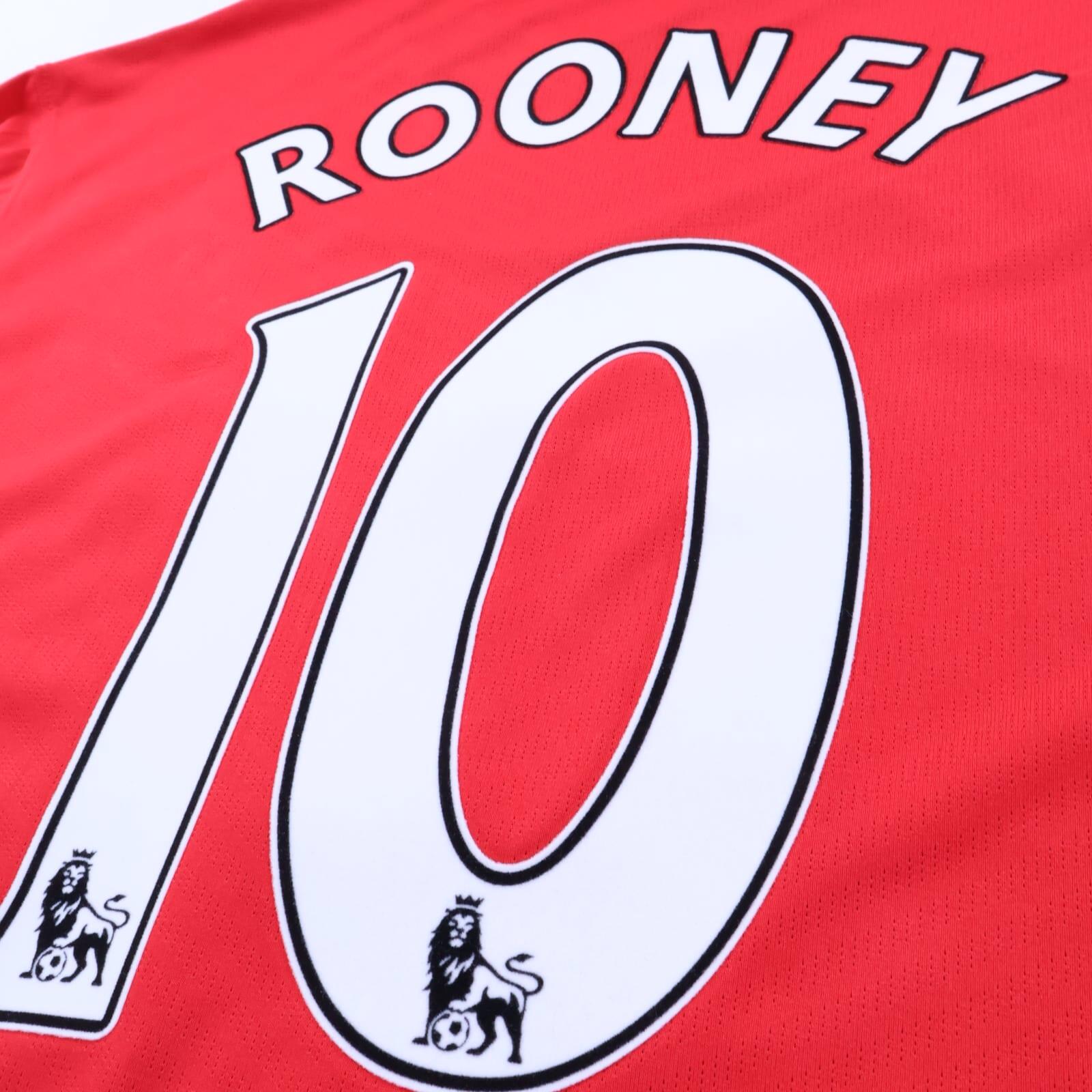 Manchester United Rooney #10 2009/10 Home Shirt - 2XL