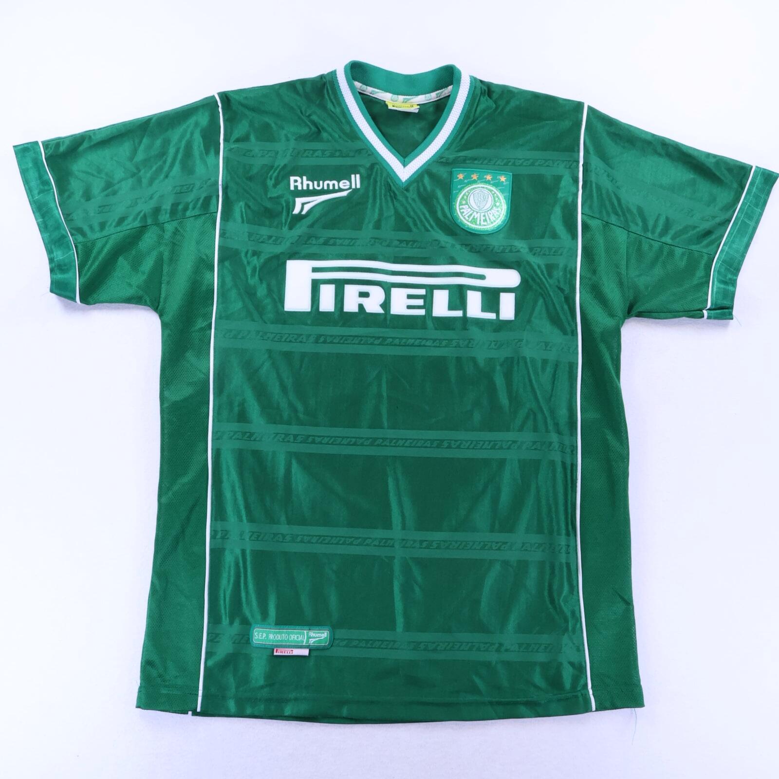 Palmeiras #10 2001/02 Home Shirt - XL