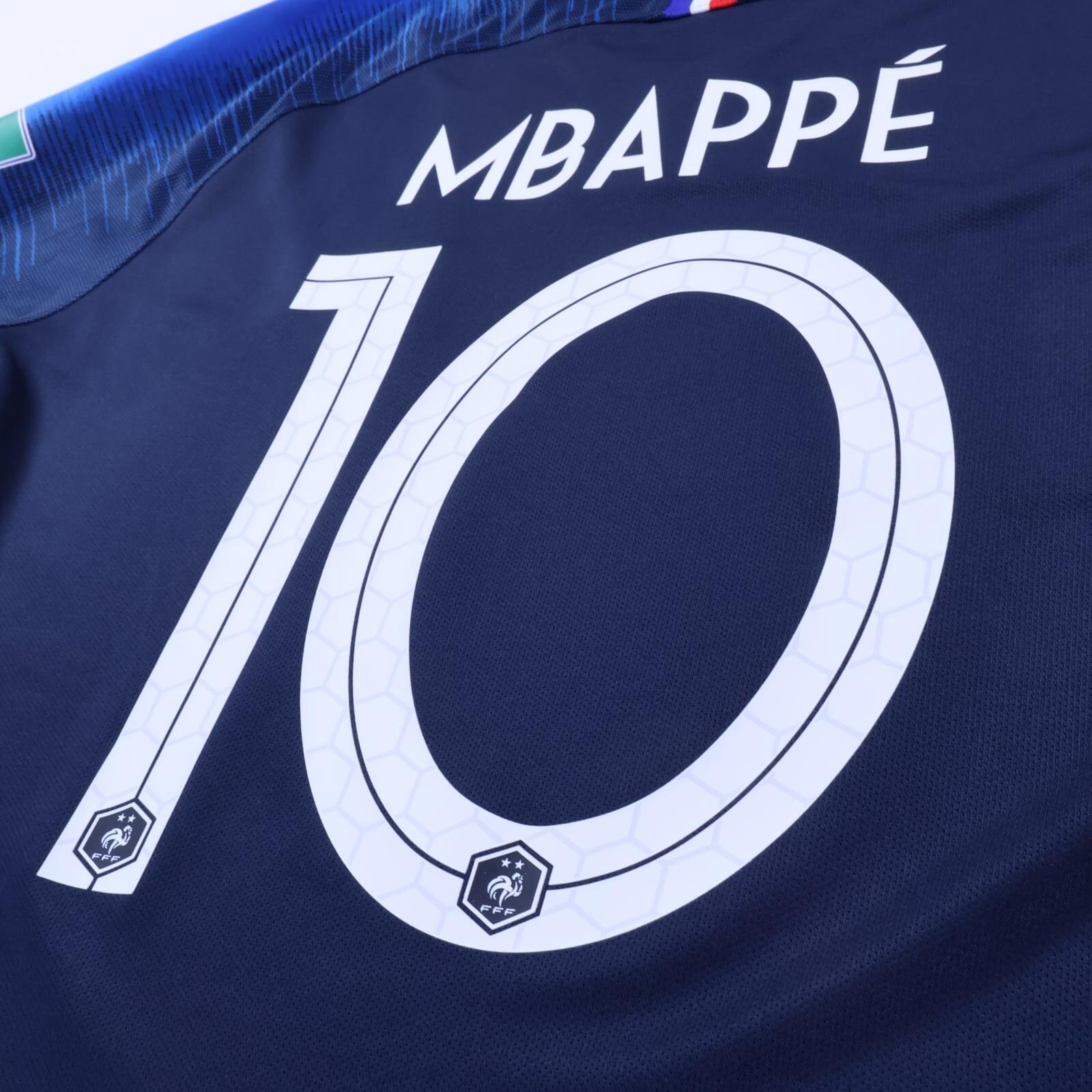*NWT* France Mbappé #10 2018/19 Home Shirt - L