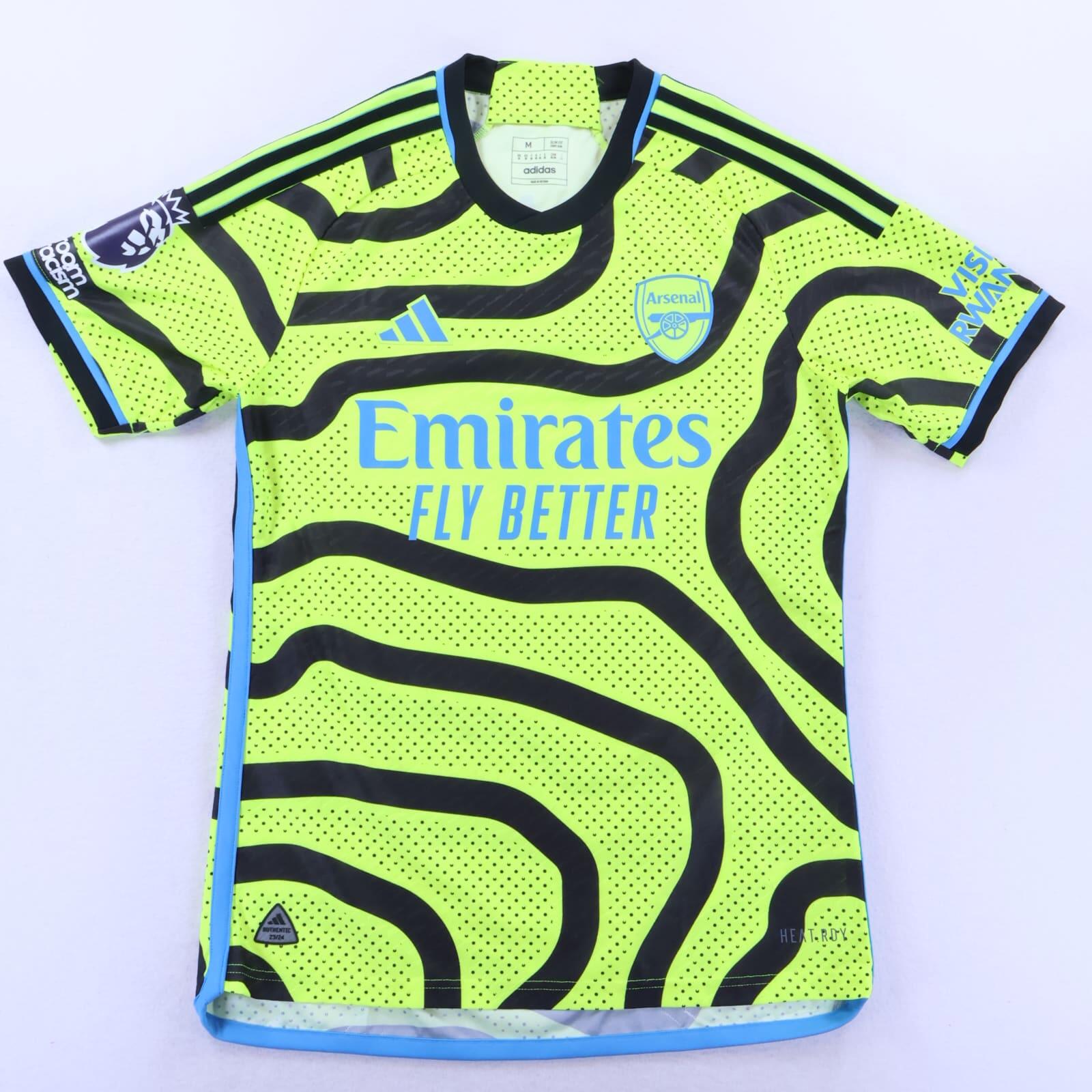 *MINT* Arsenal Saka #7 2023/24 Match Issue Away Shirt - M