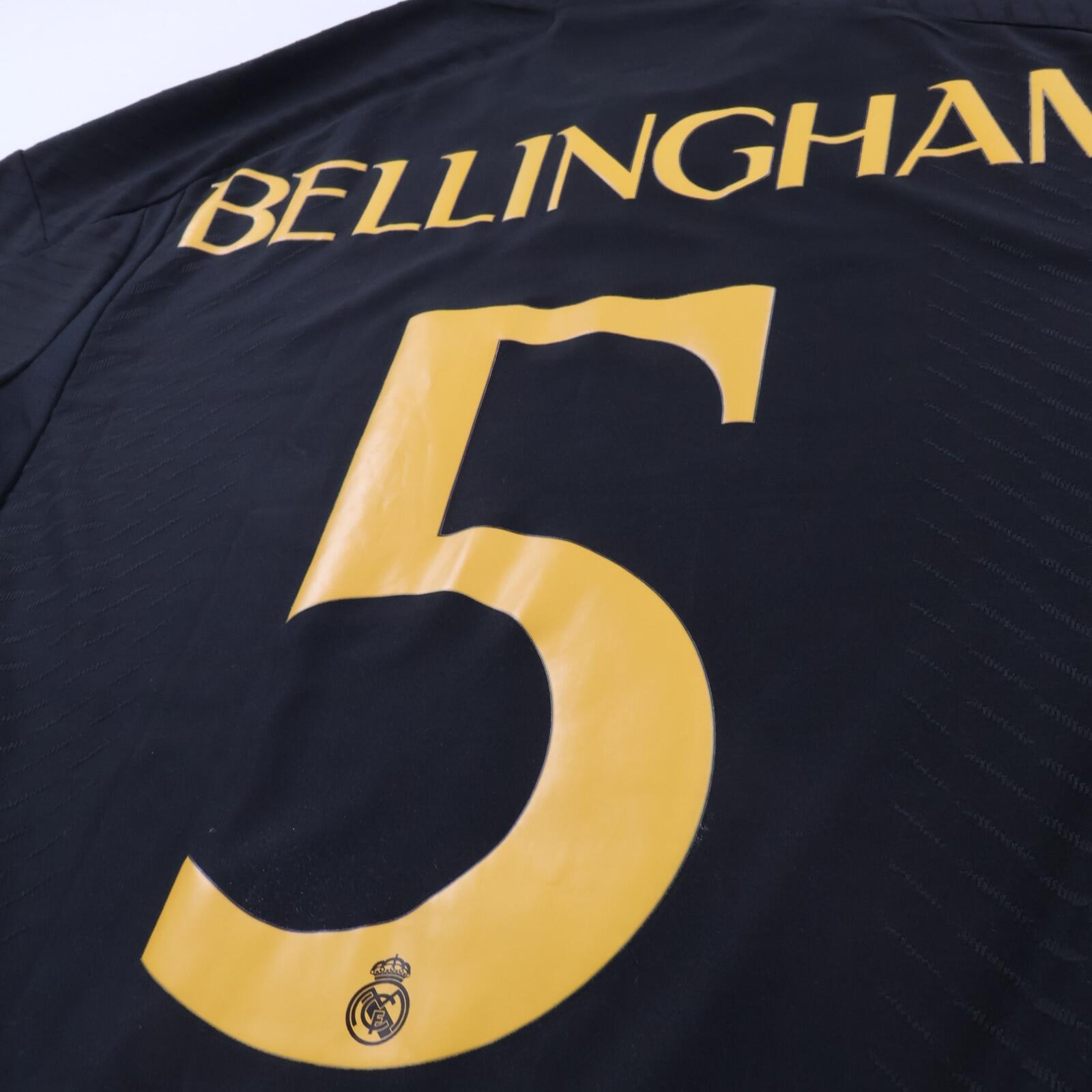 Real Madrid Bellingham #5 2023/24 Third Shirt - Player Issue - L