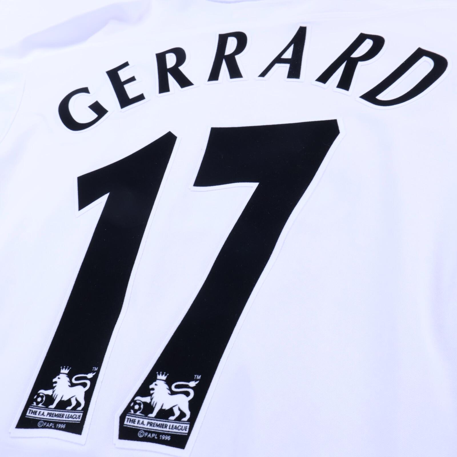 Liverpool F.C Gerrard #17 2003/04 Away Shirt - Long Sleeve - M