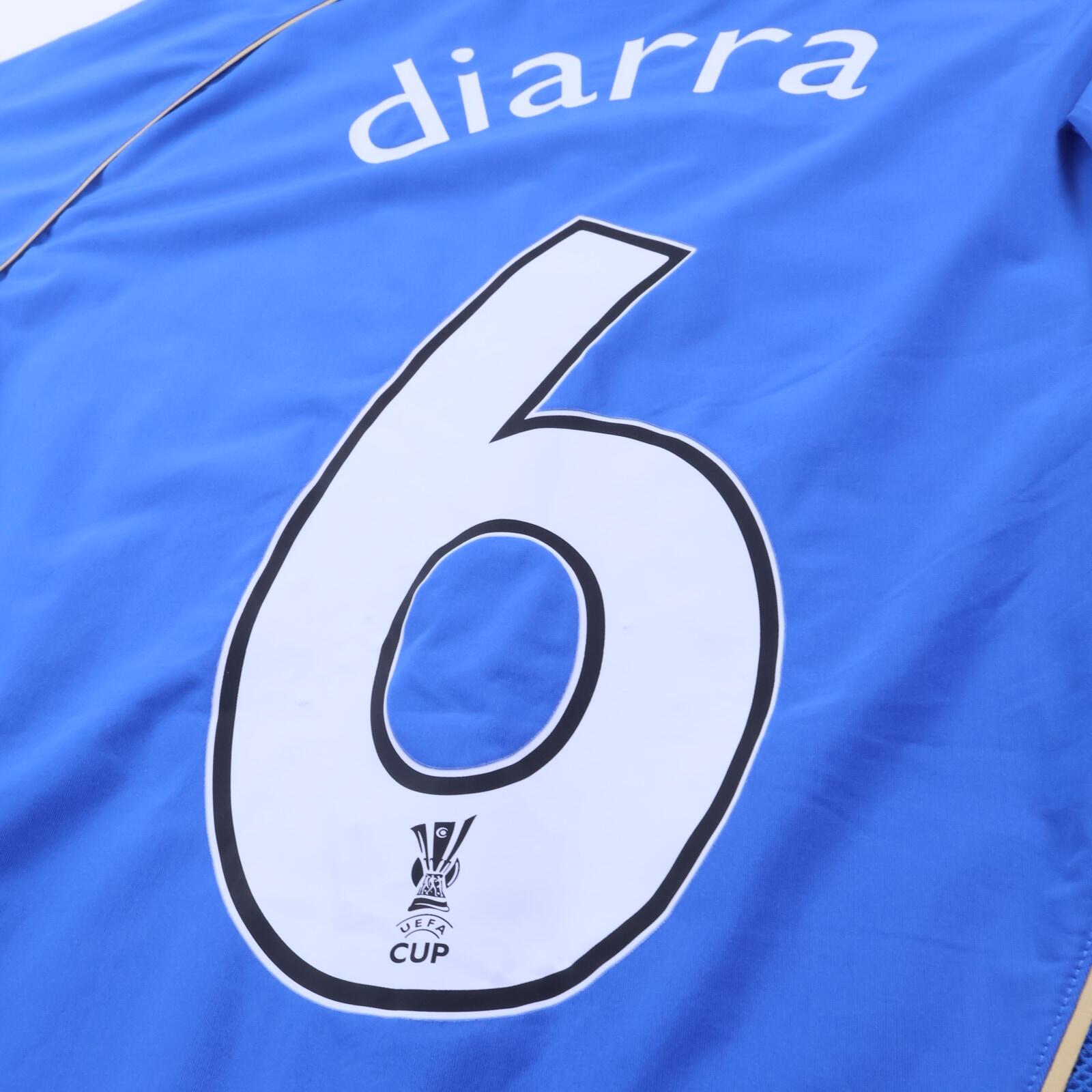 *NWT* Portsmouth F.C Diarra #6 2008/09 Home Shirt - L