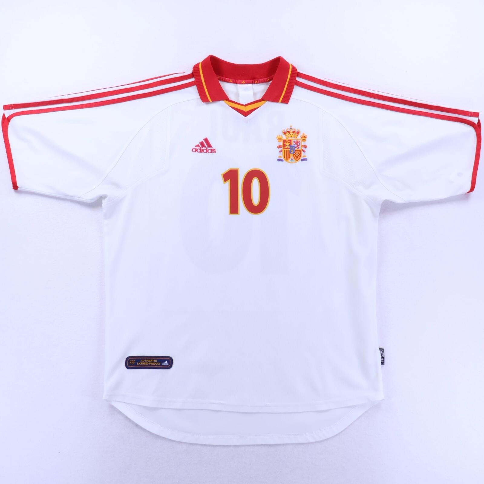 Spain Raul #10 2000/02 Third Shirt - L