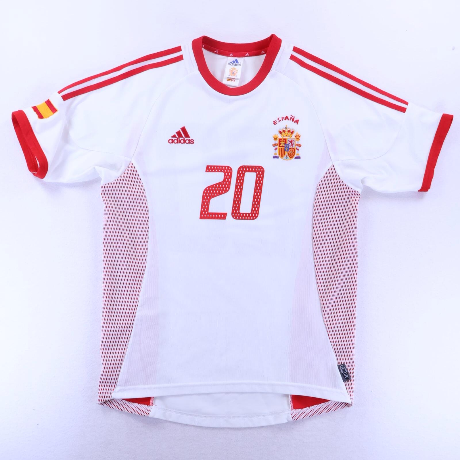 Spain Xavi #20 2002/04 Away Shirt - S