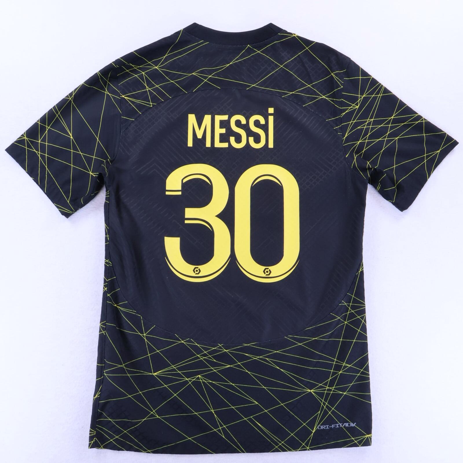 Paris Saint-Germain F.C Messi #30 2022/23 Fourth Shirt - Player Issue - S