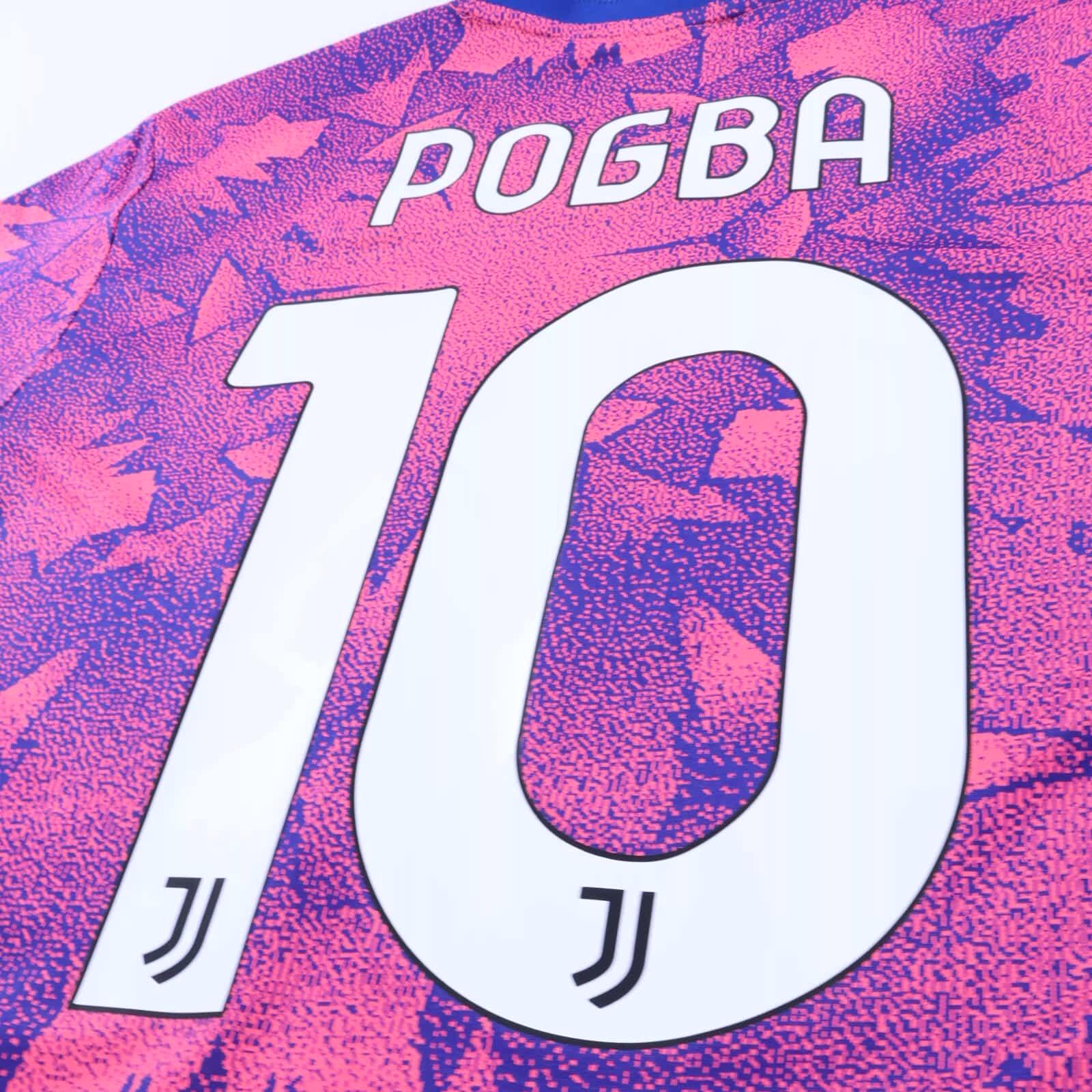 Juventus Pogba #10 2022/23 Third Shirt - Player Issue - M